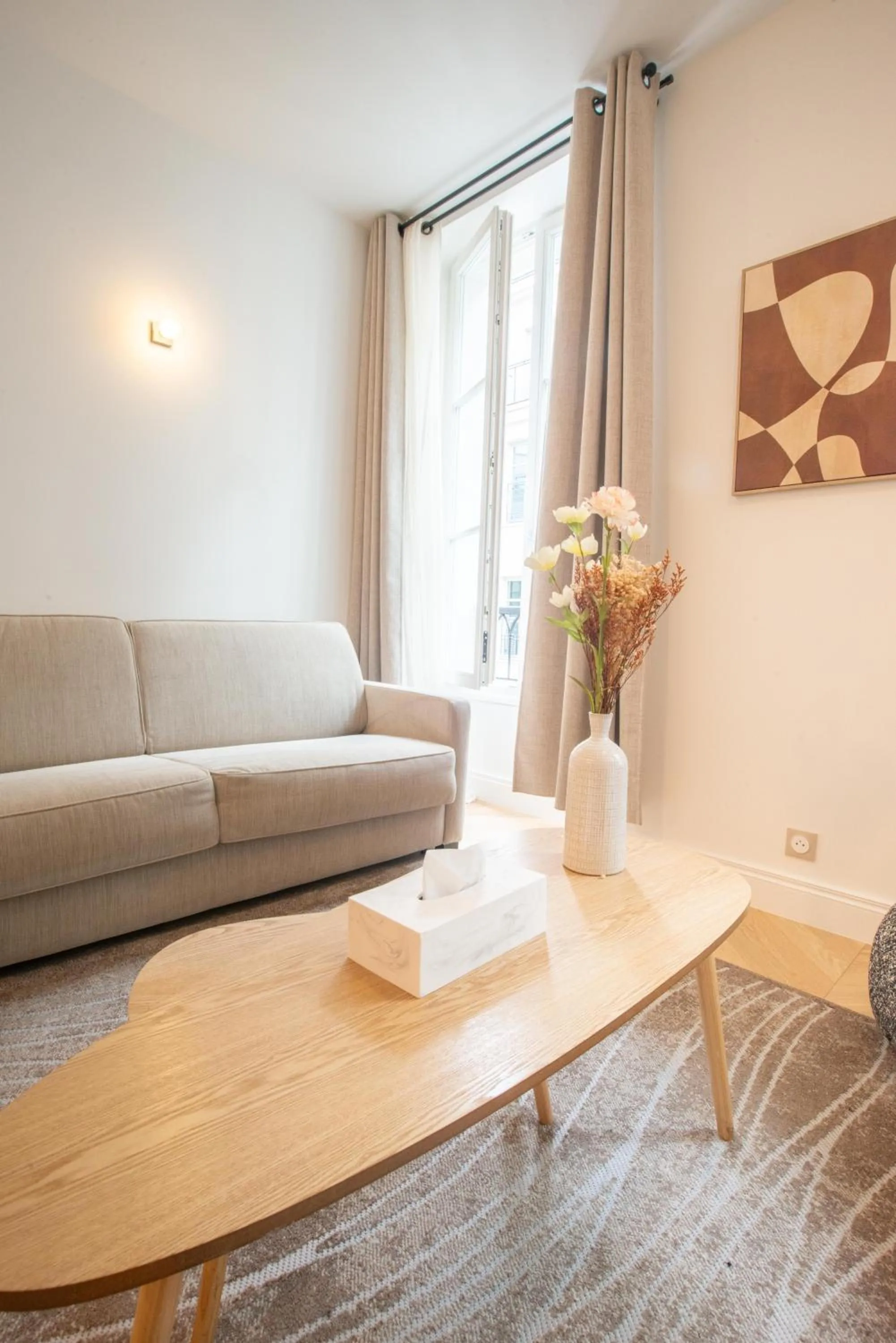 Living room in Quartier Libre Madeleine