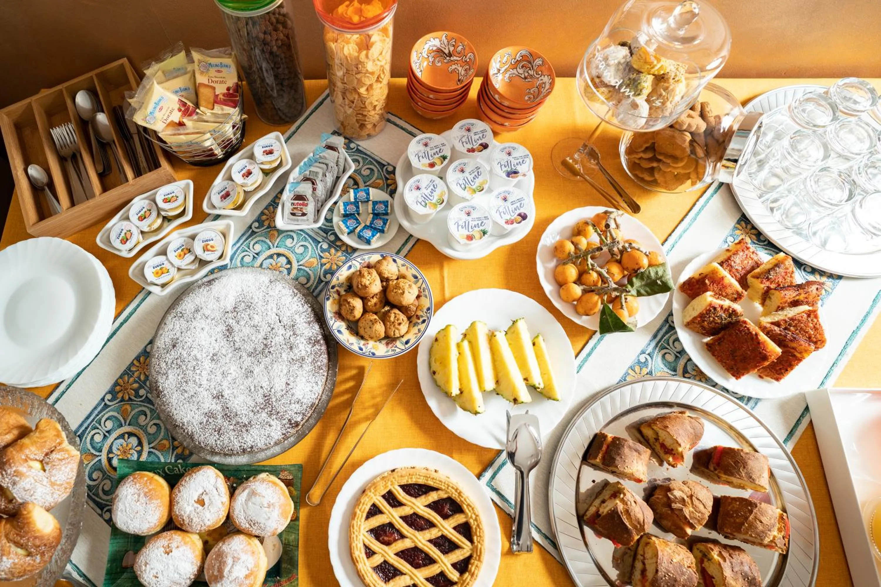 Buffet breakfast in B&B Pietre Preziose