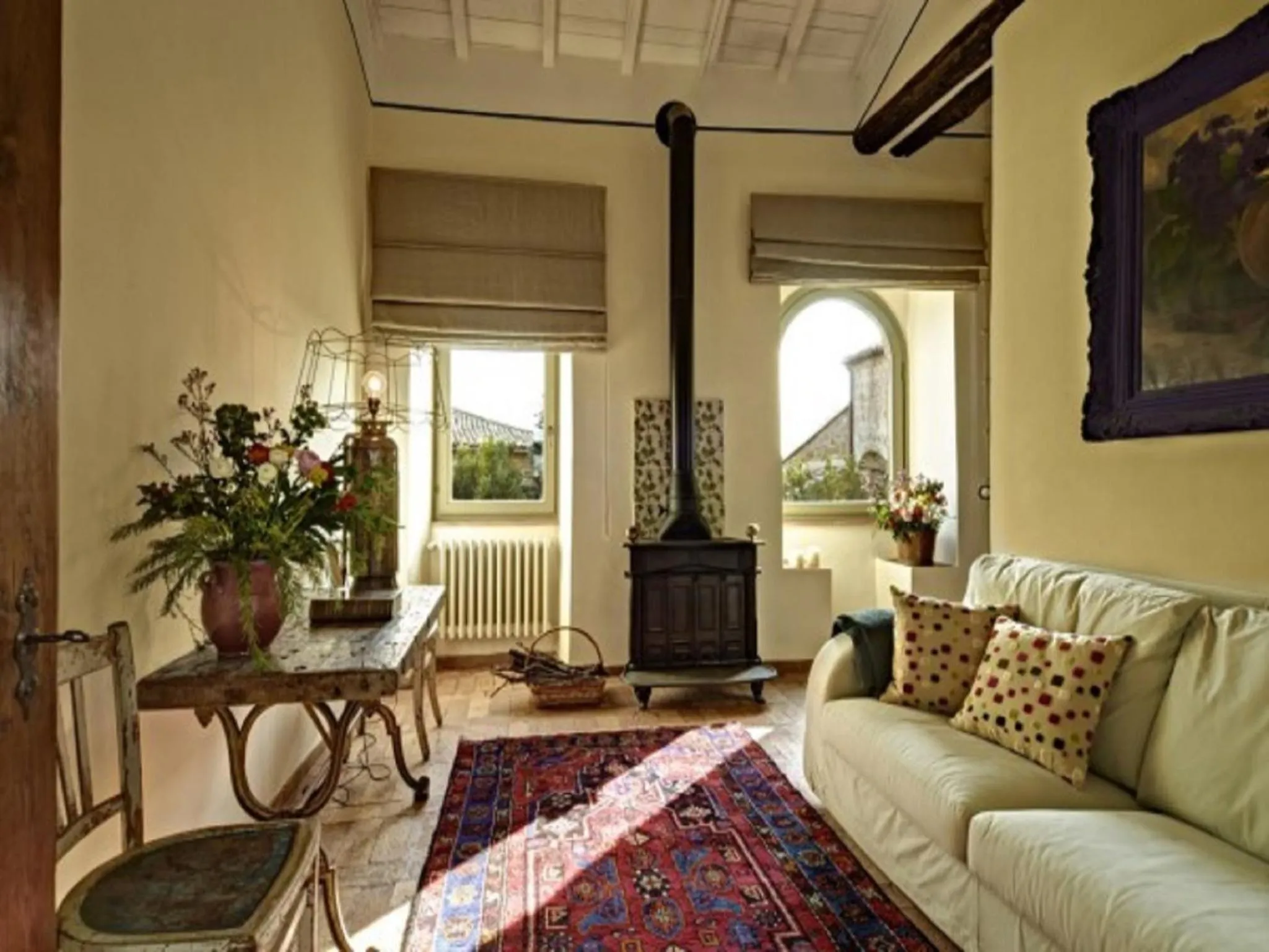 Living room in Corte della Maestà Antica Residenza