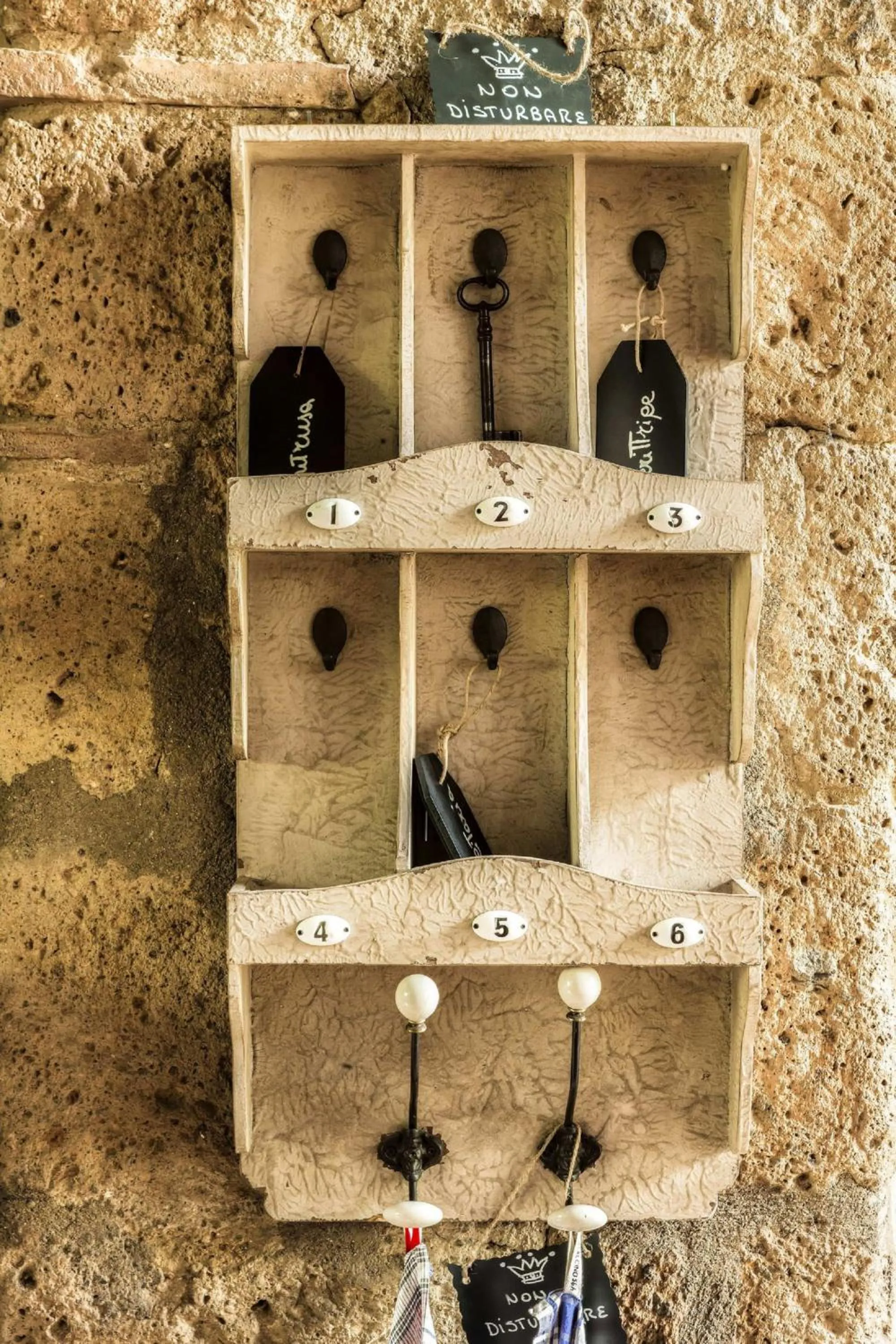 Decorative detail in Corte della Maestà Antica Residenza