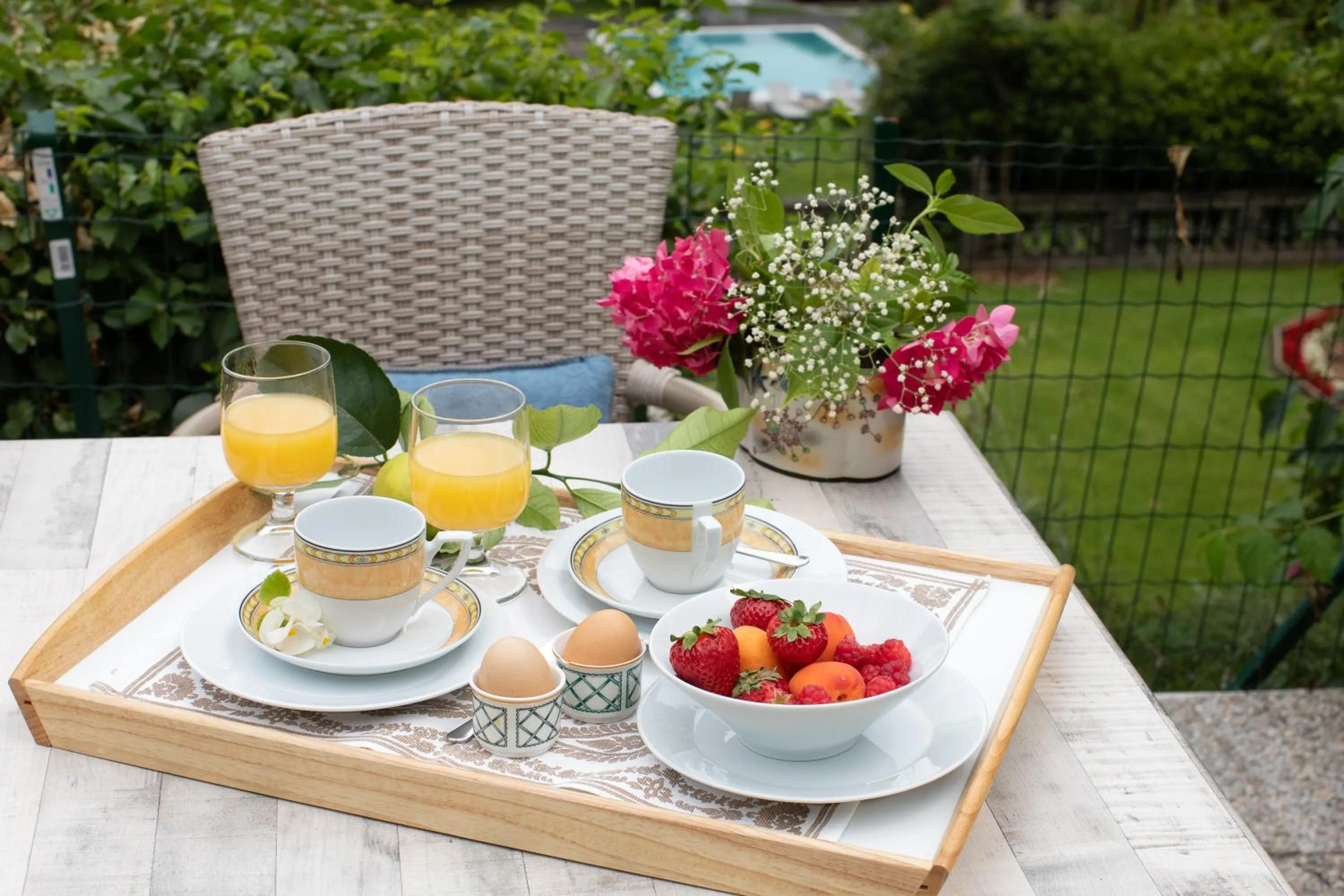 Decorative detail in Villa Angelica