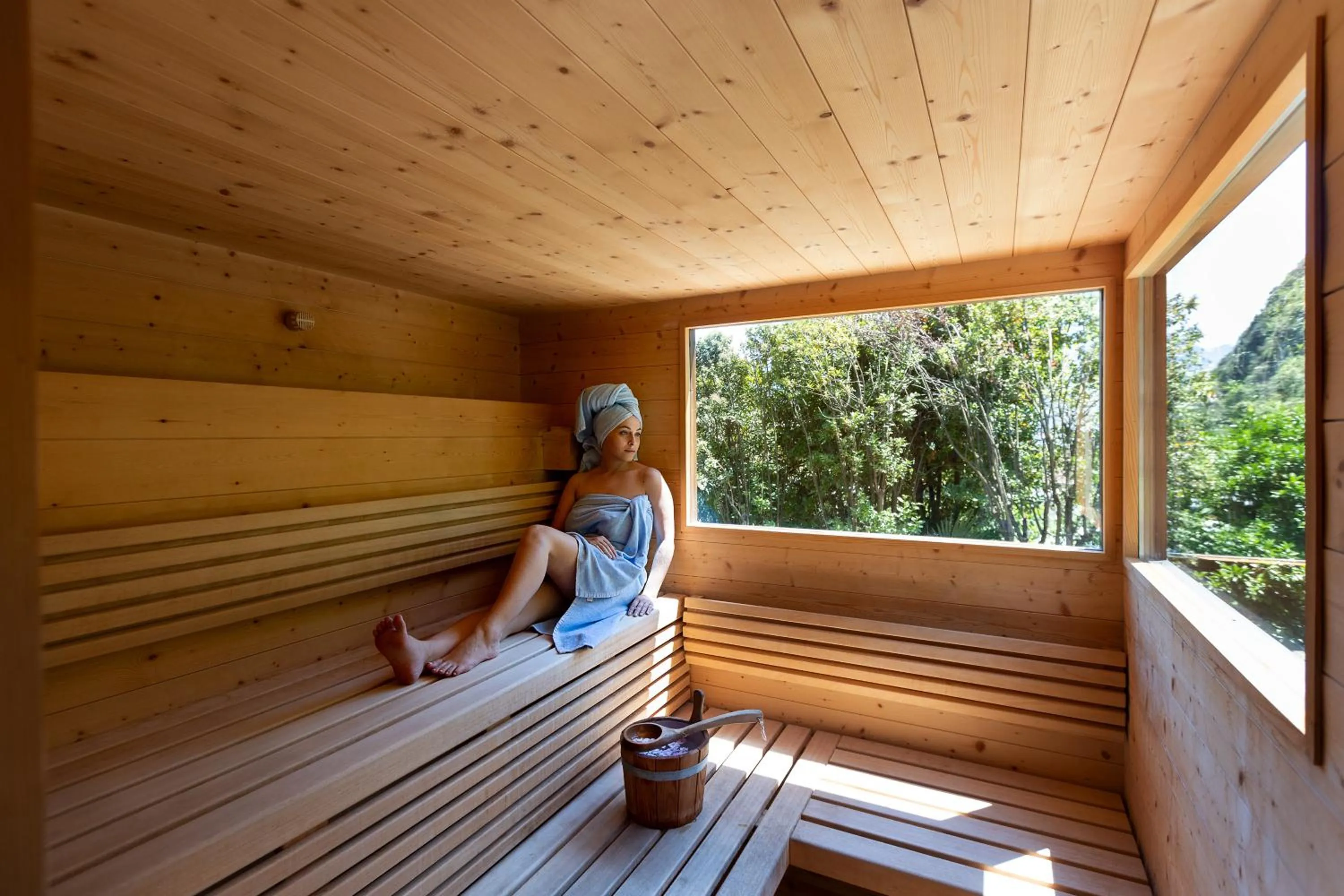 Sauna in Villa Angelica