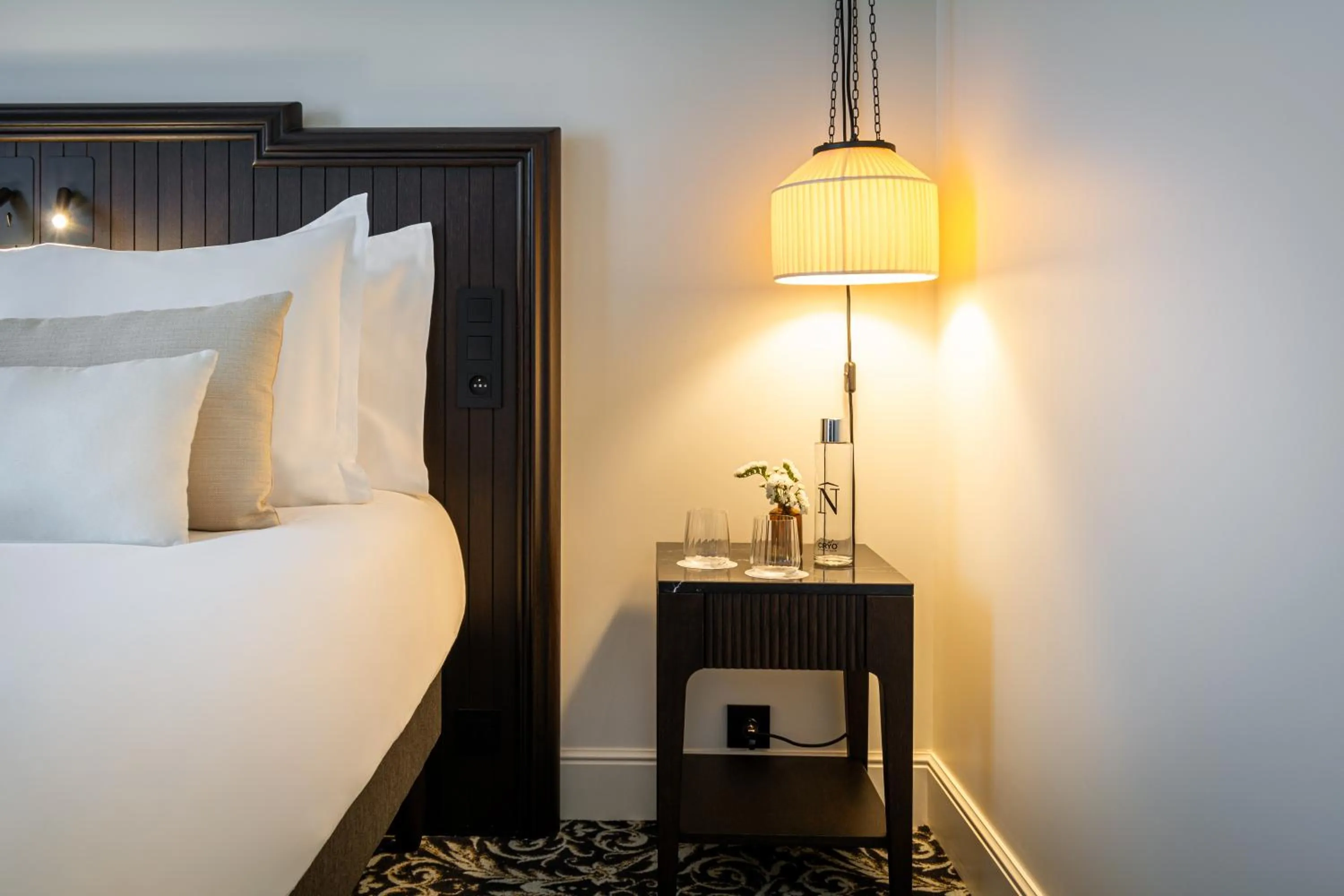 Bedroom, Bed in Hôtel & SPA Napoléon