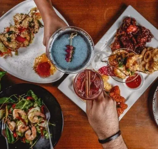 Restaurant/places to eat in Boho Boutique Hotel Amman