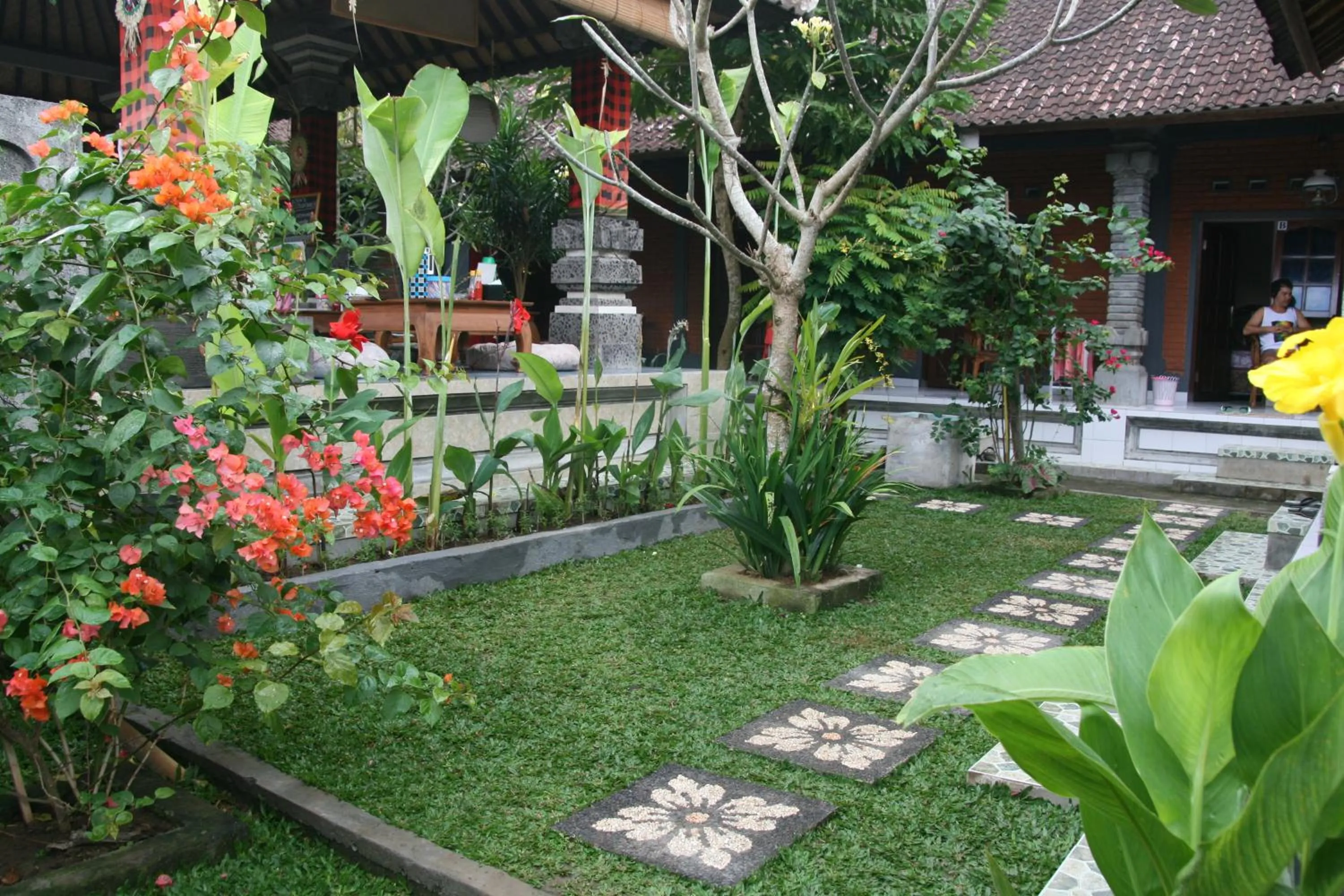 Garden in Ojek's Homestay