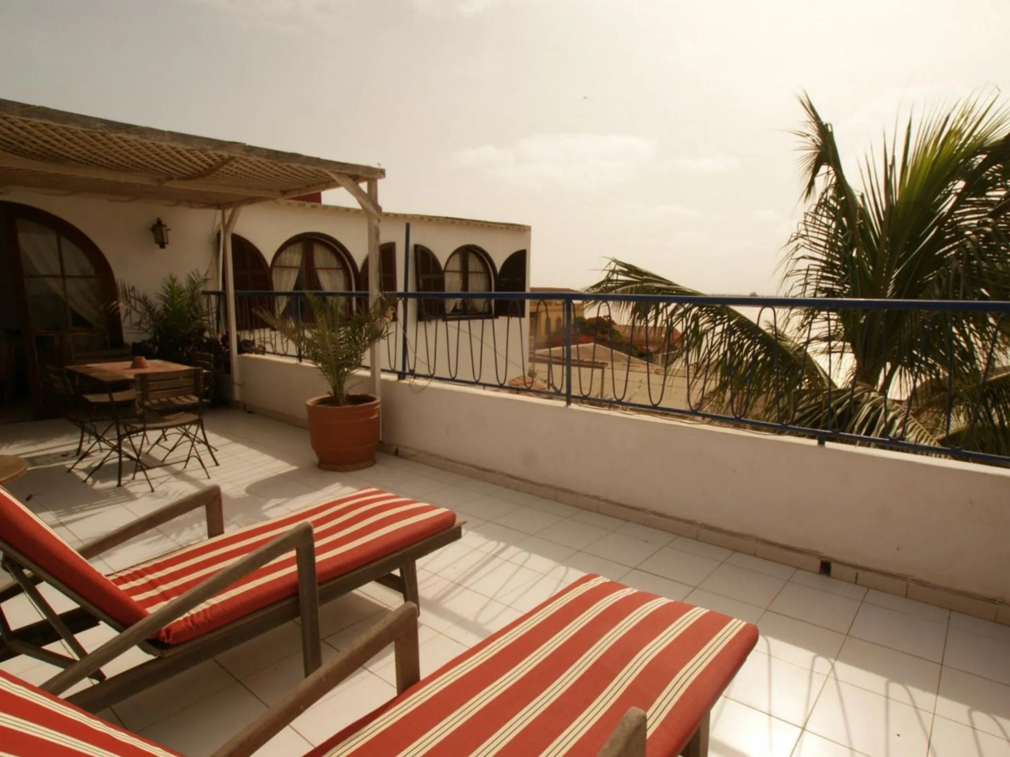 Balcony/Terrace in Hôtel La Résidence