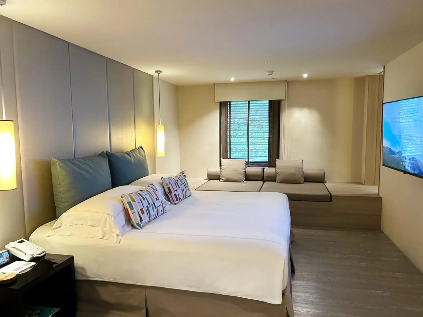 Bedroom, Bed in The Gaia Hotel - Taipei