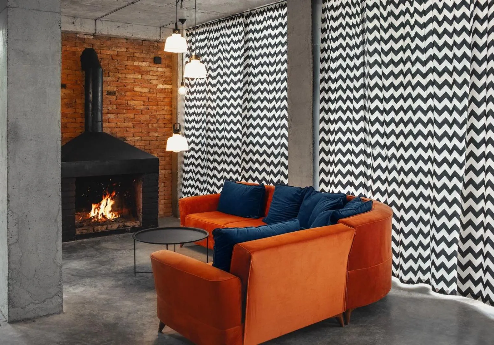 Seating area in Chateau Tsinandali Hotel