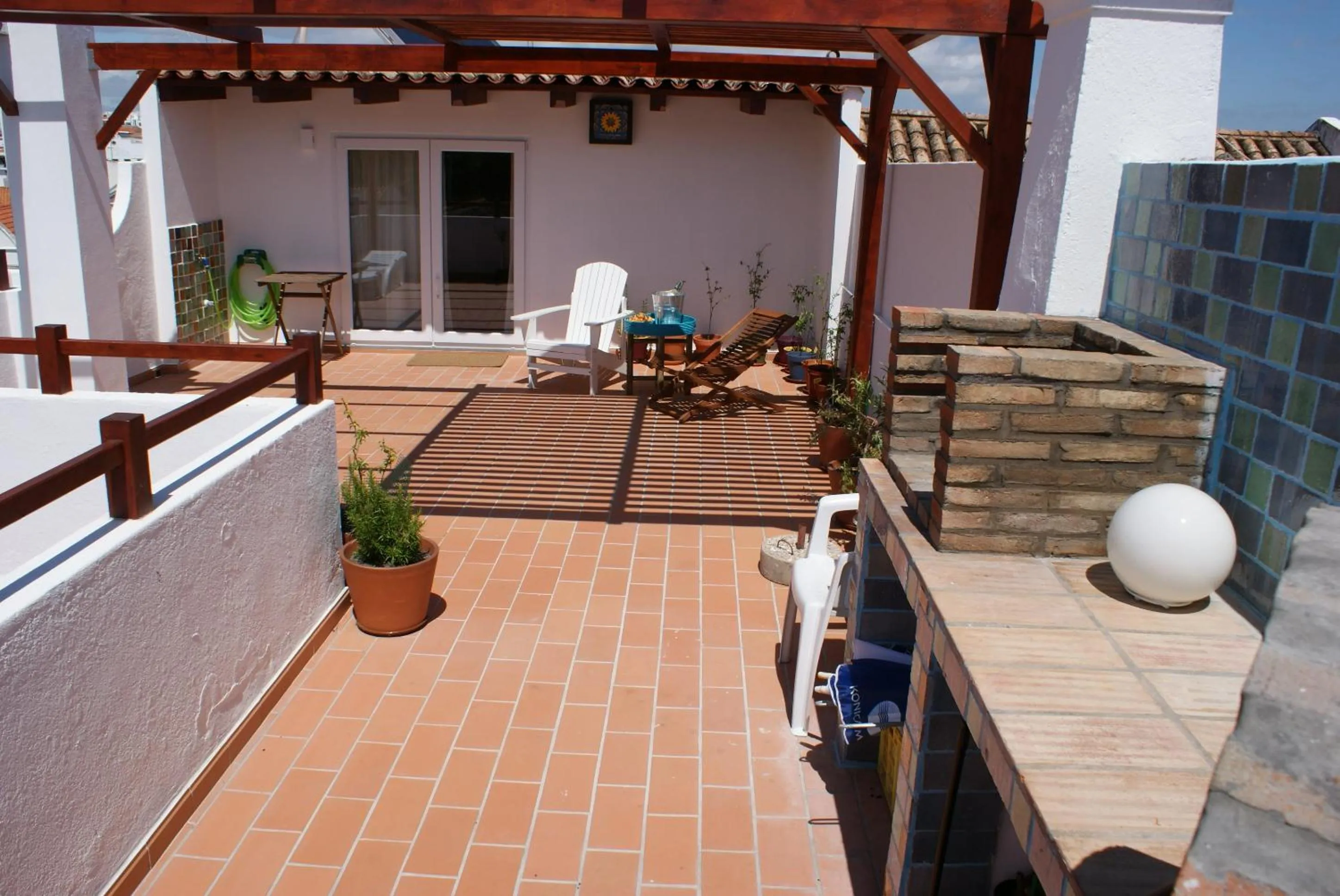 Solarium in Casas da Formosa - Downtown Alegria B&B