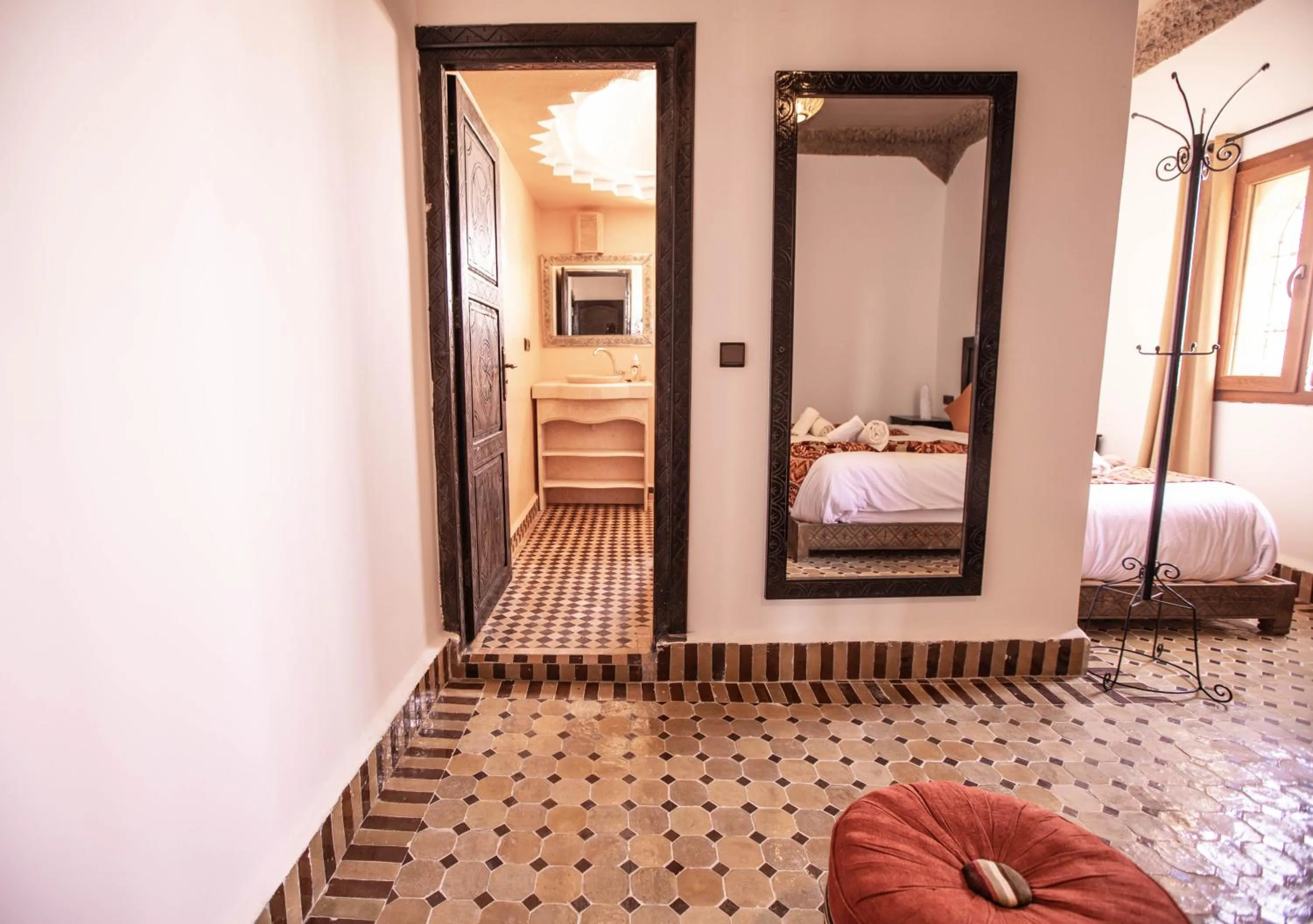 Bedroom, Bed in Riad Merzouga Dunes