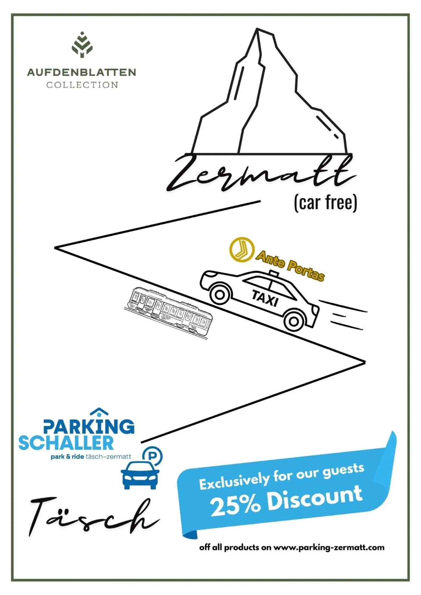 Parking in La Perle Apartments