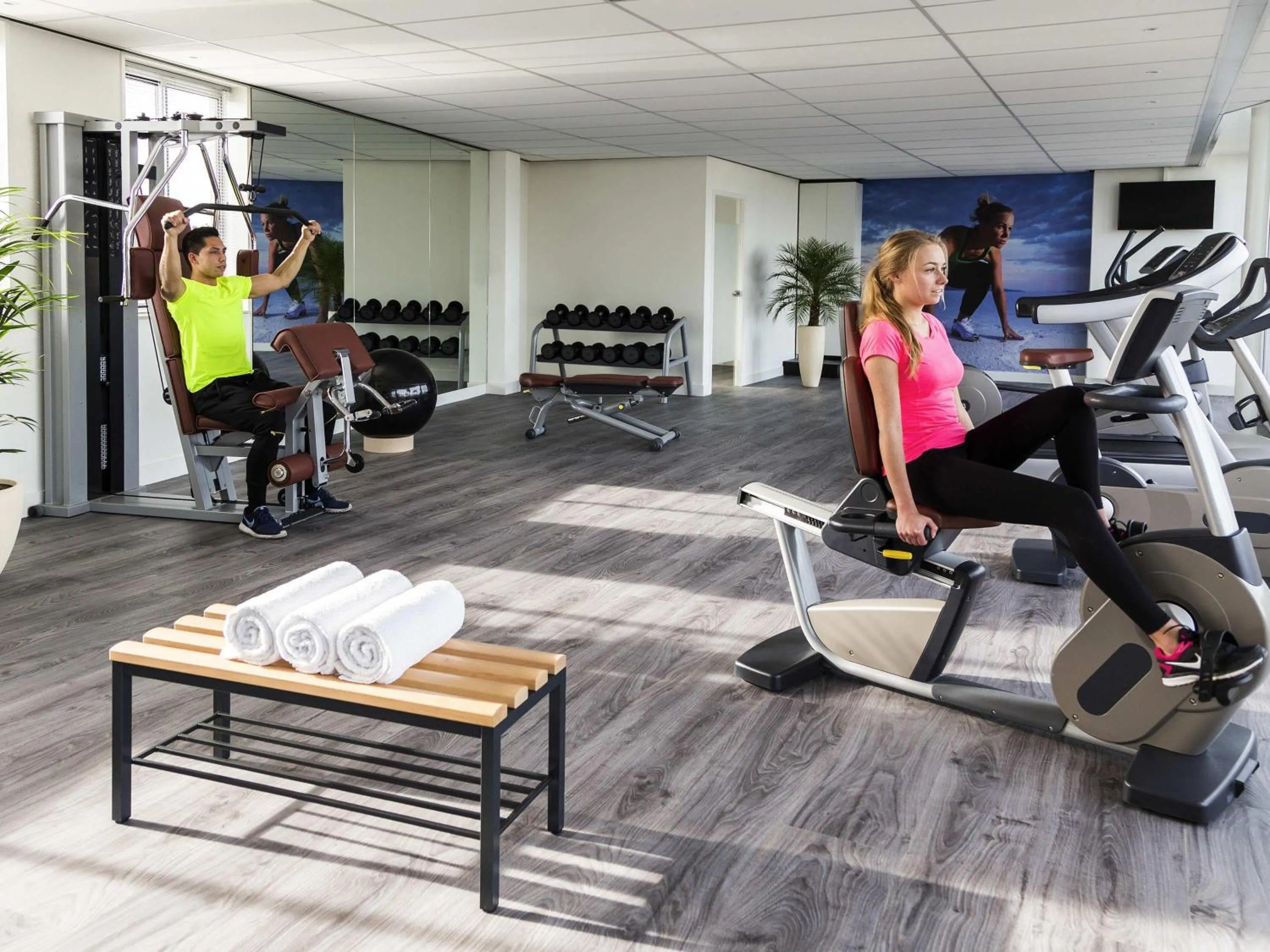 Fitness centre/facilities in Novotel Den Haag City Centre
