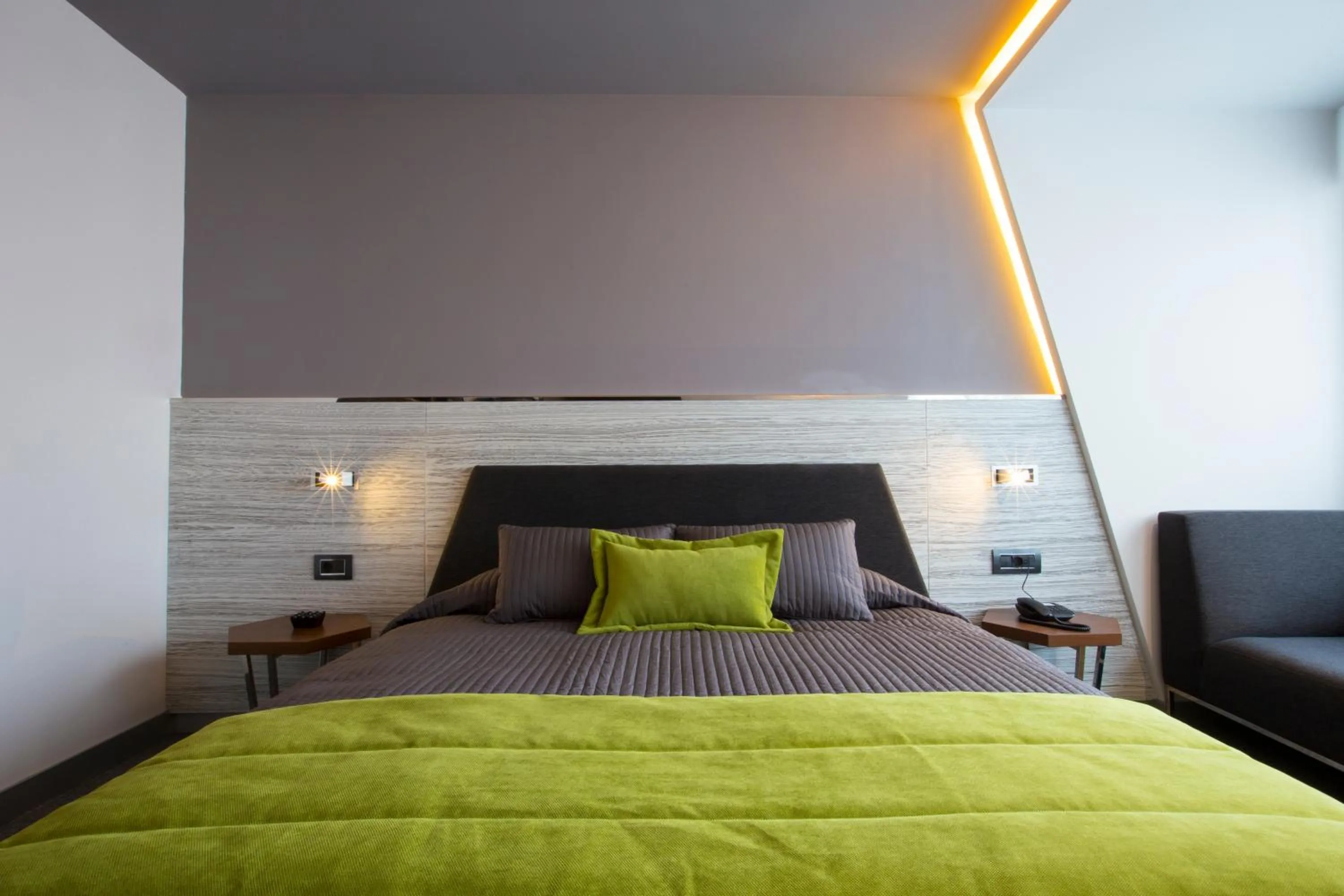 Photo of the whole room, Bed in Zeniva Hotel