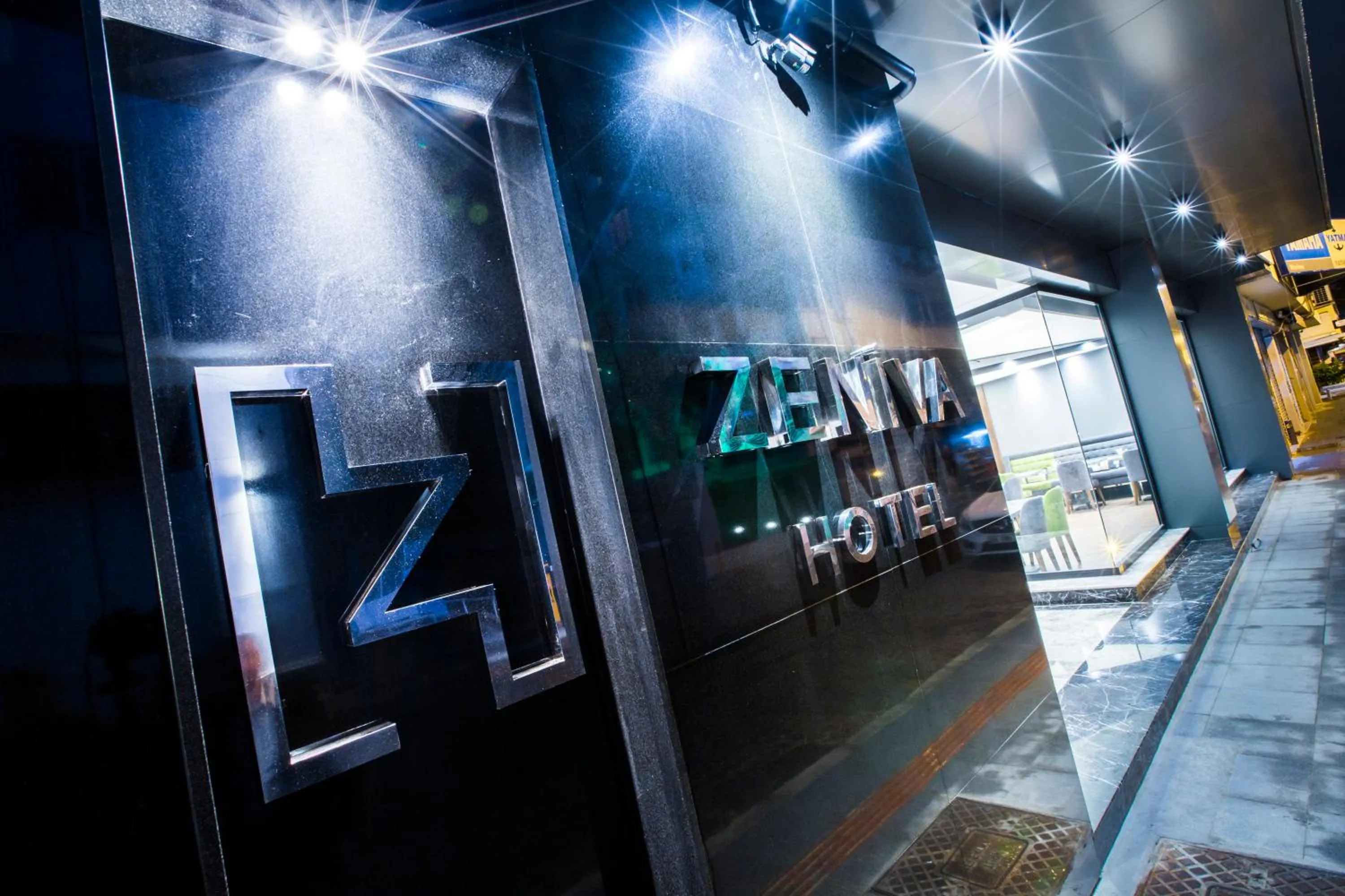 Facade/entrance in Zeniva Hotel