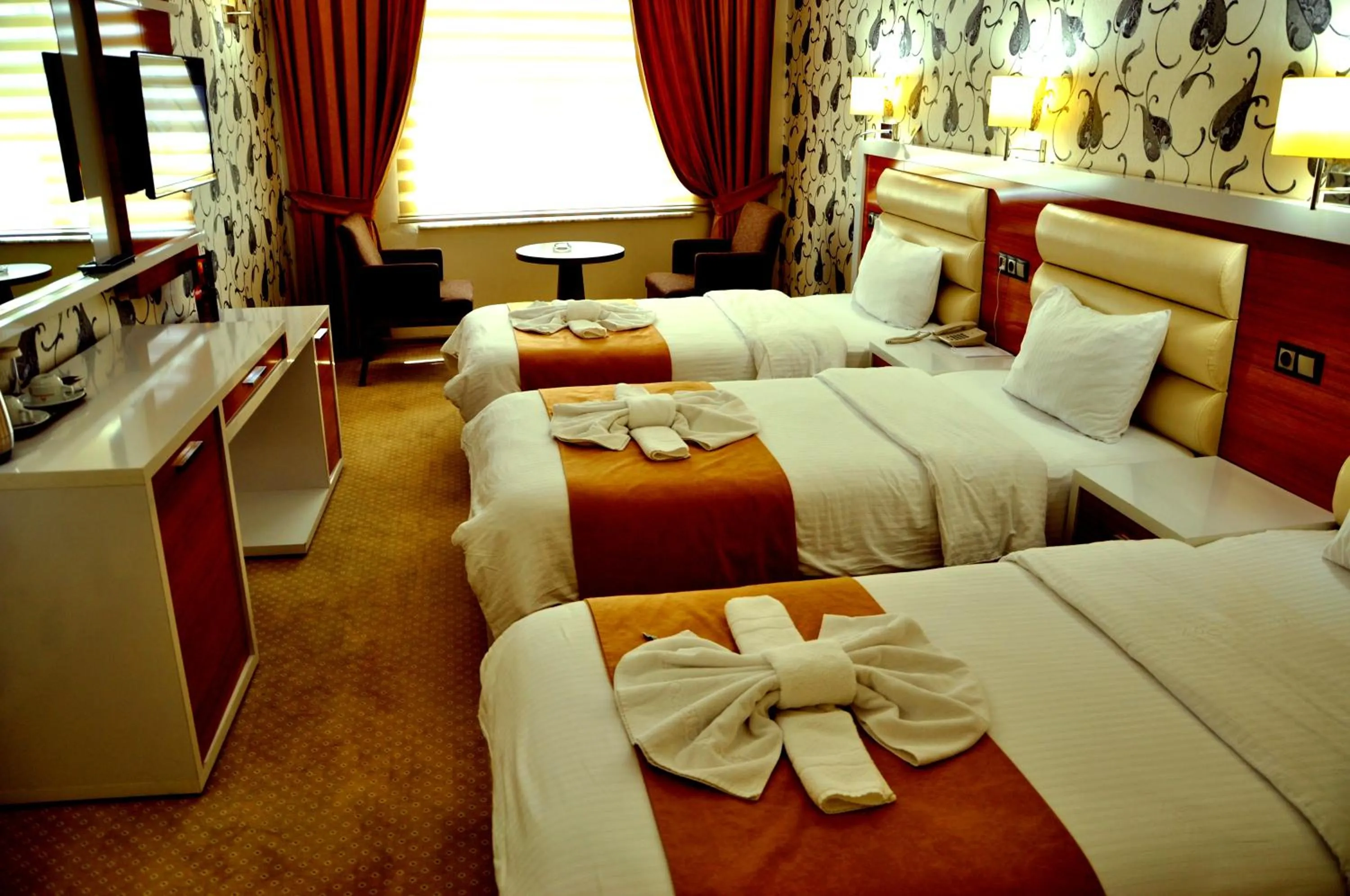 Photo of the whole room, Bed in The Ancient Mesopotamia Hotel
