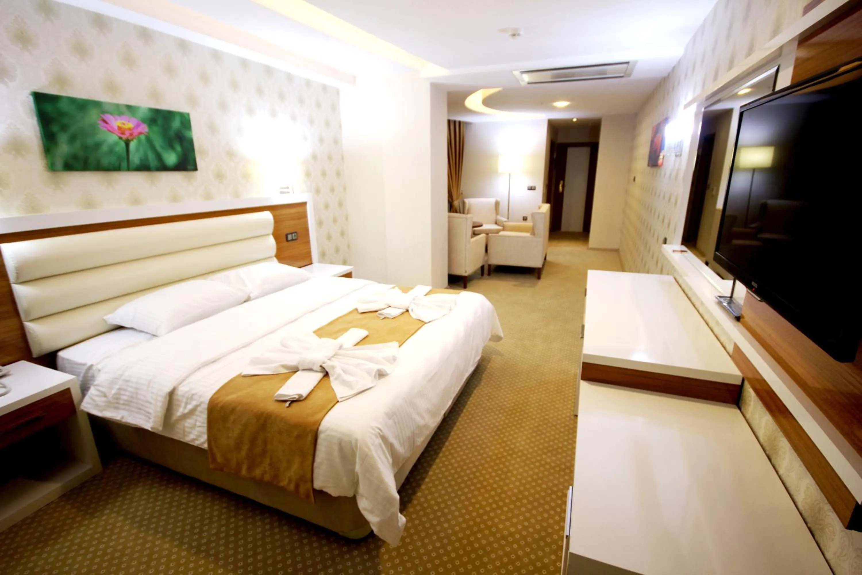 Photo of the whole room, Bed in The Ancient Mesopotamia Hotel