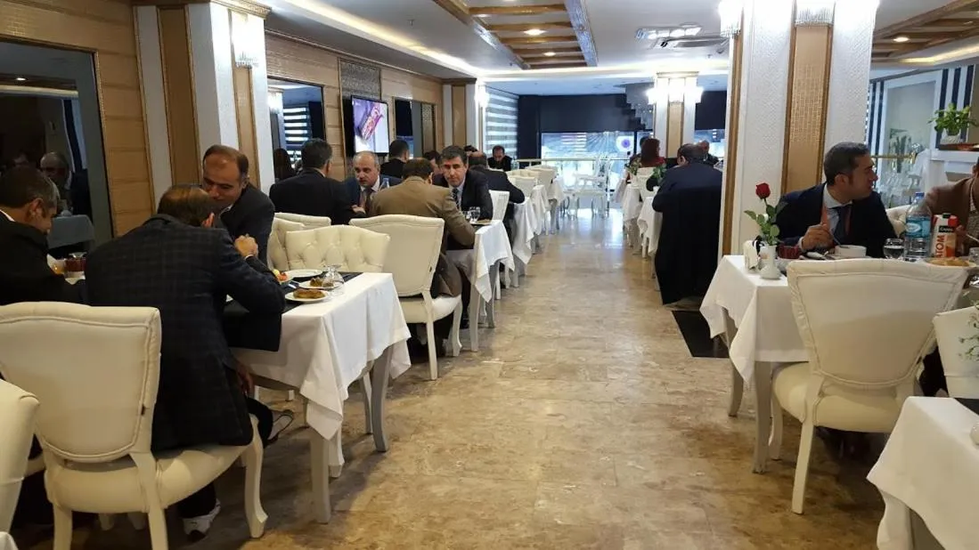 group of guests in The Ancient Mesopotamia Hotel