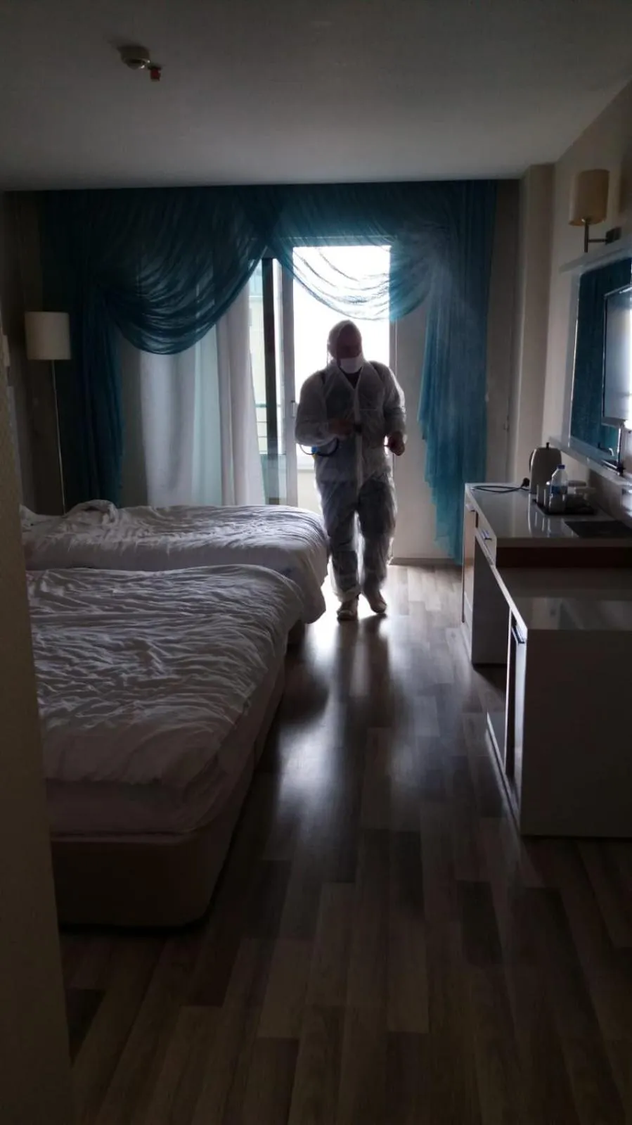 Bed in The Ancient Mesopotamia Hotel