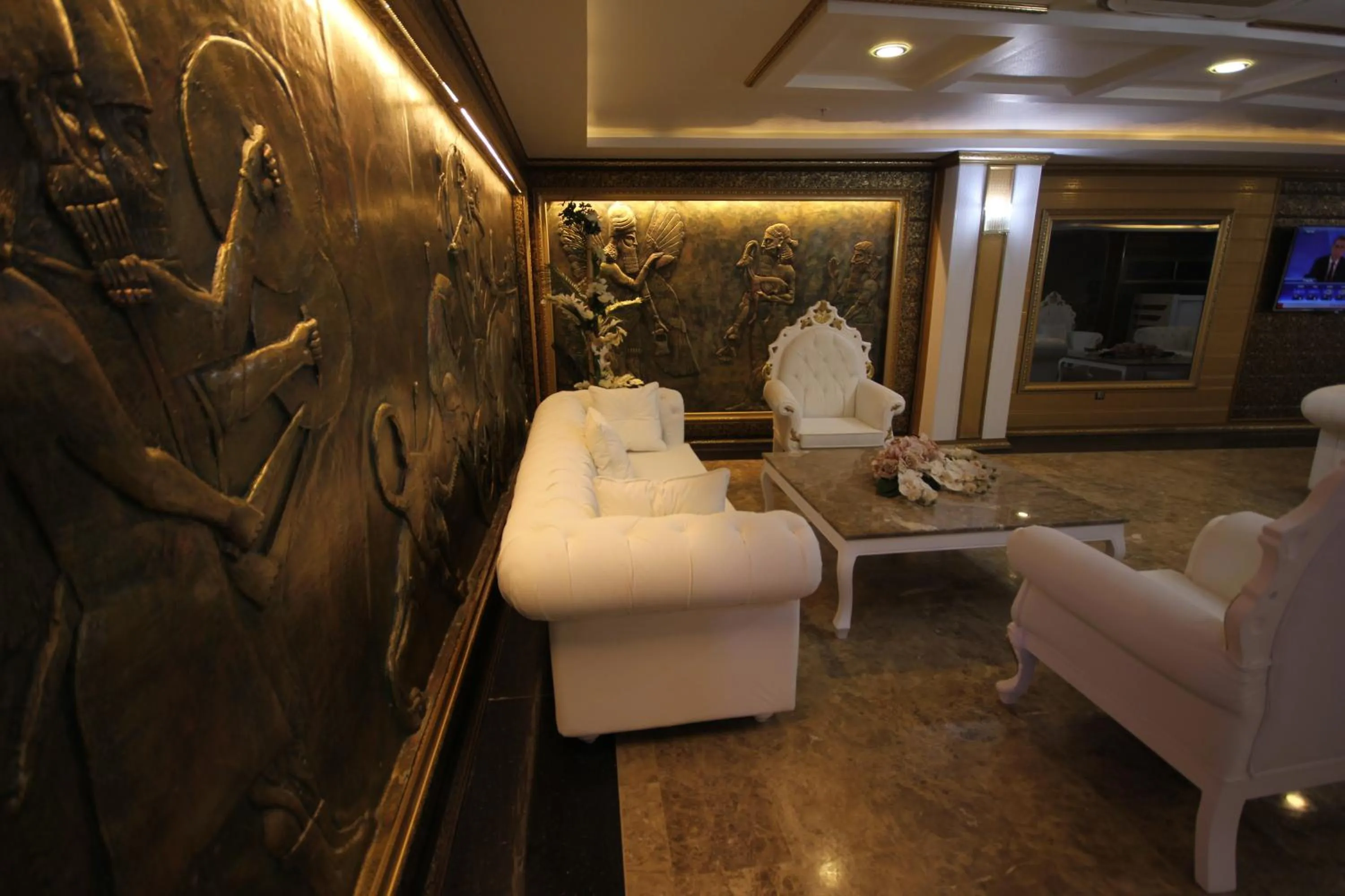 Lobby or reception in The Ancient Mesopotamia Hotel