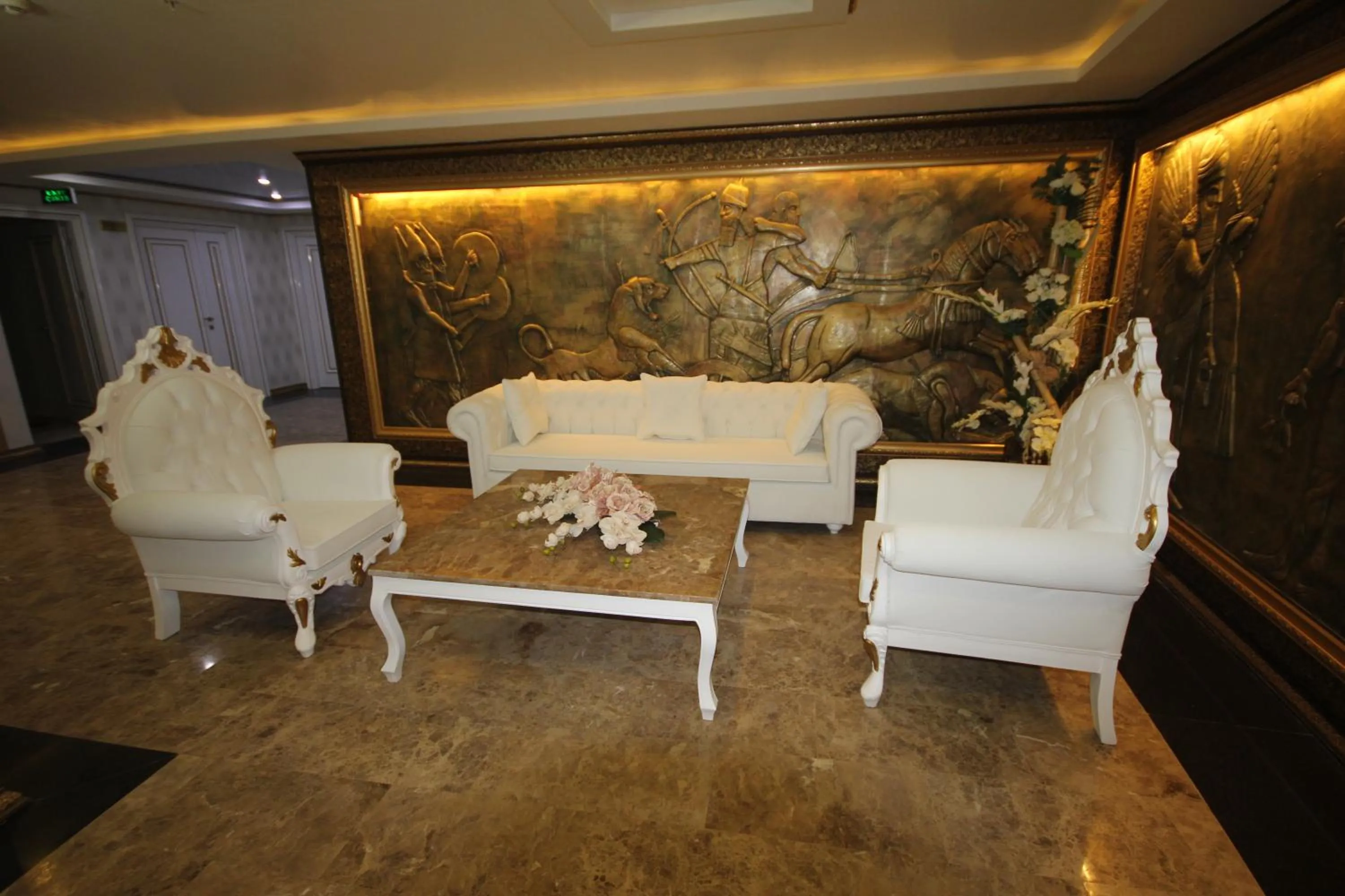 Lobby or reception in The Ancient Mesopotamia Hotel