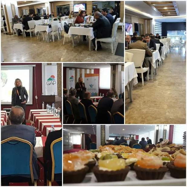 group of guests in The Ancient Mesopotamia Hotel