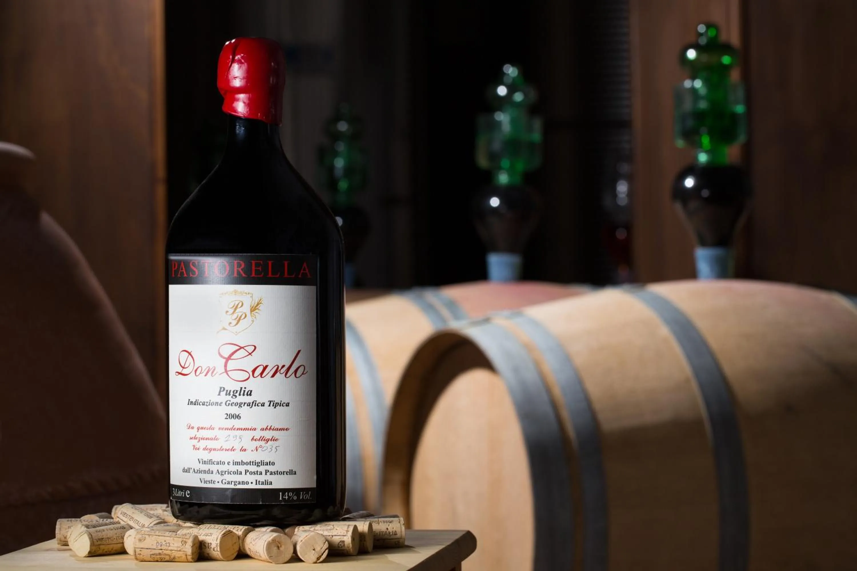 Alcoholic drinks in Agriturismo Posta Pastorella