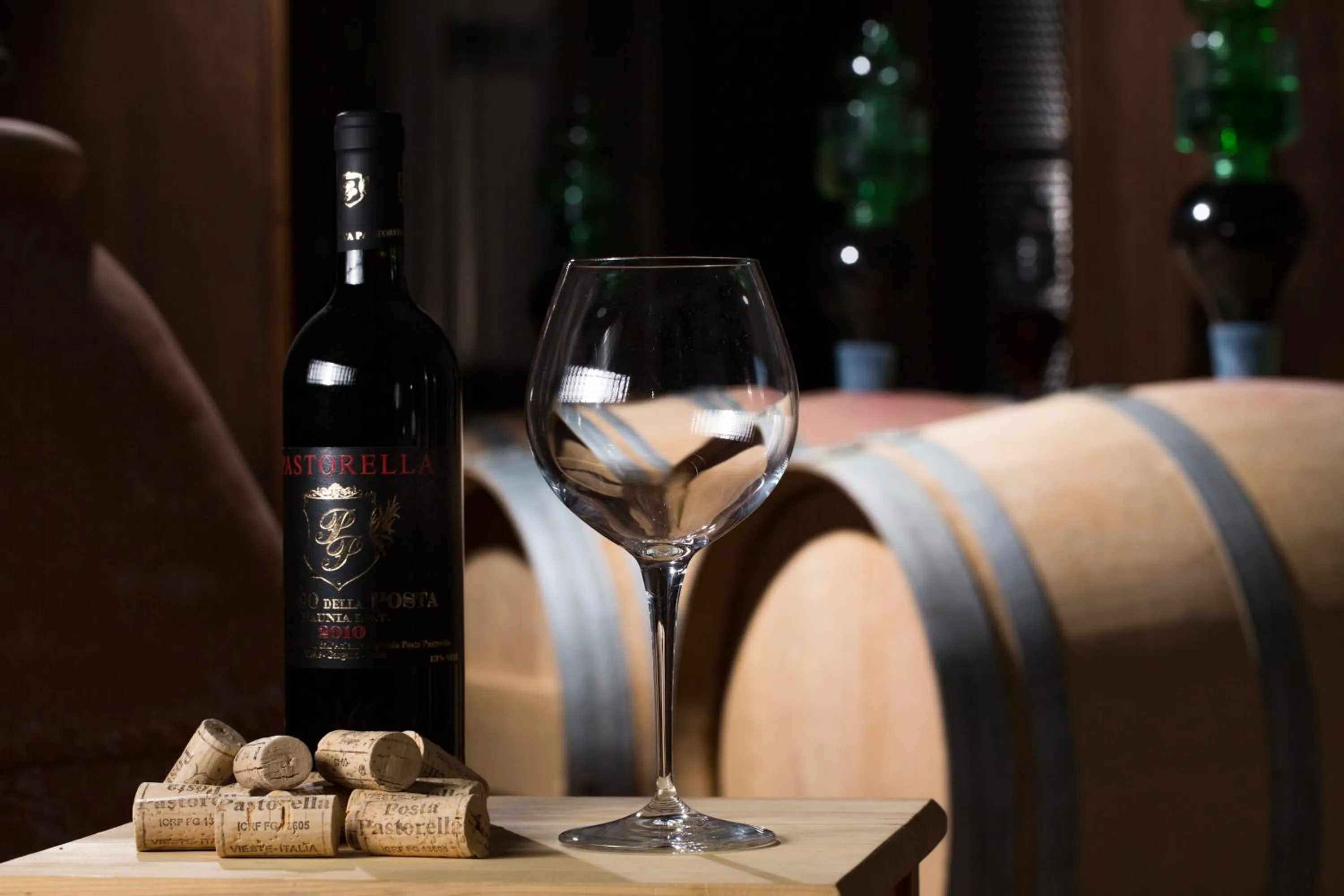 Alcoholic drinks in Agriturismo Posta Pastorella