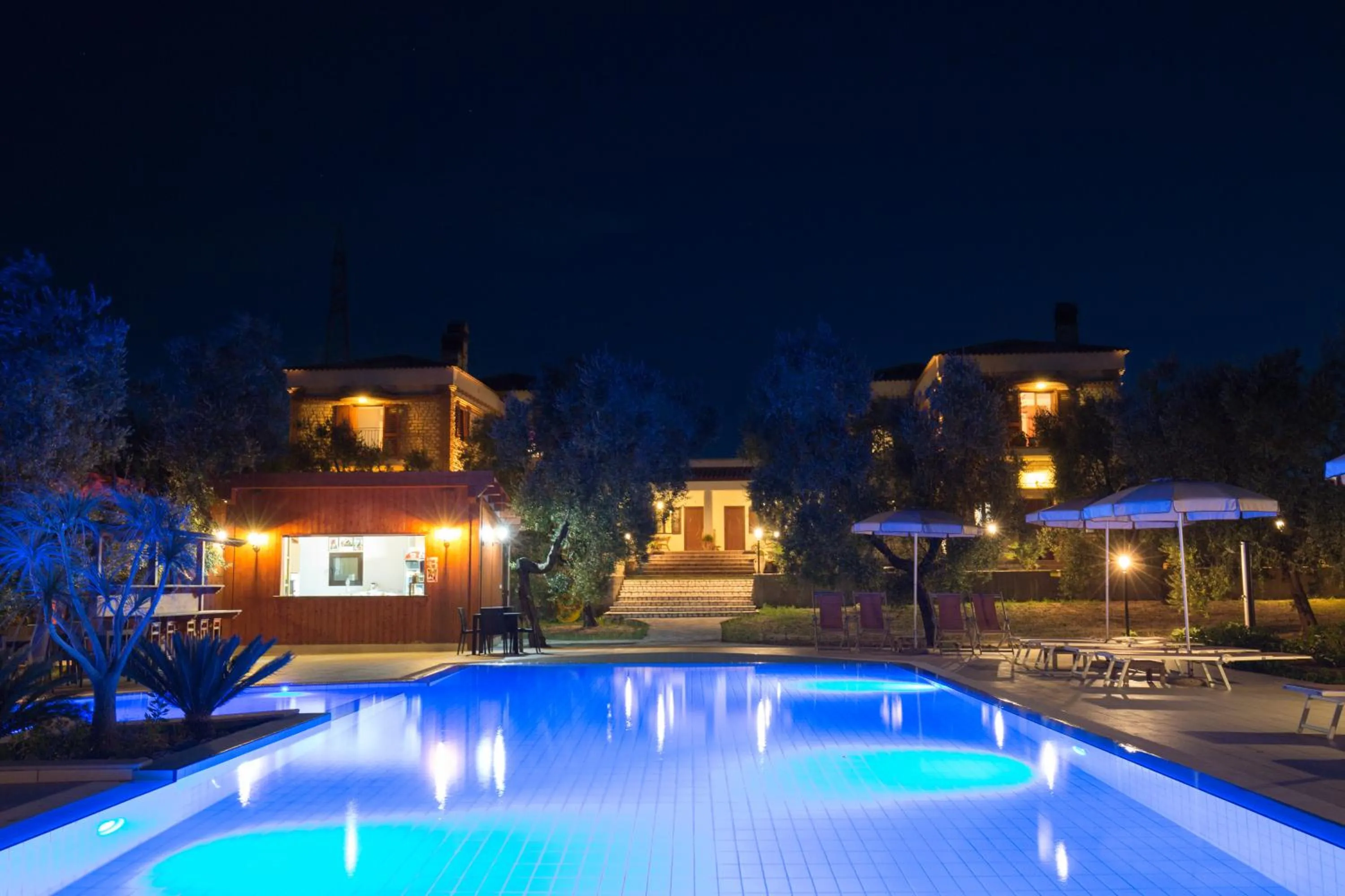 Pool view in Agriturismo Posta Pastorella