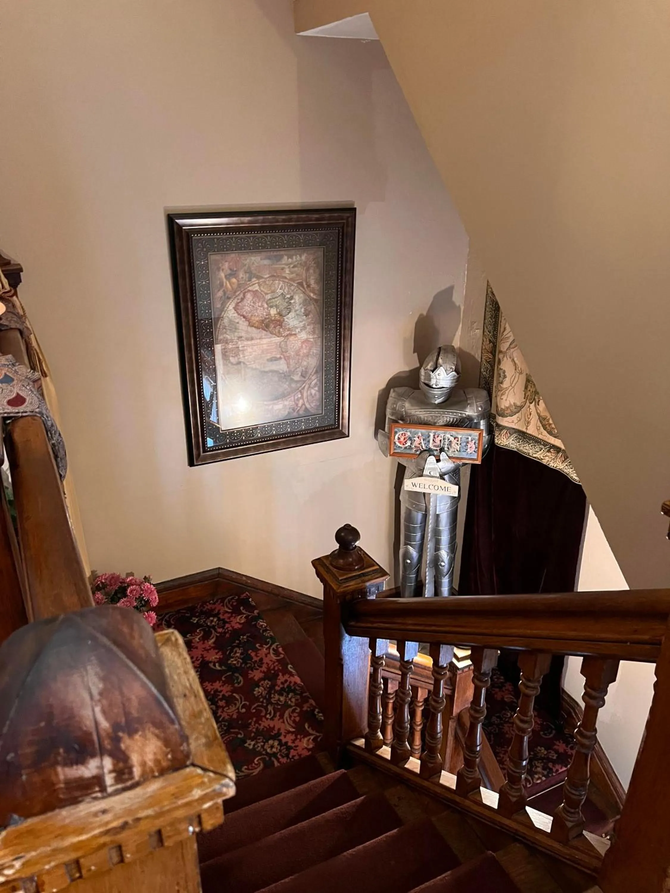 Decorative detail in Mansion on The Mile B&B