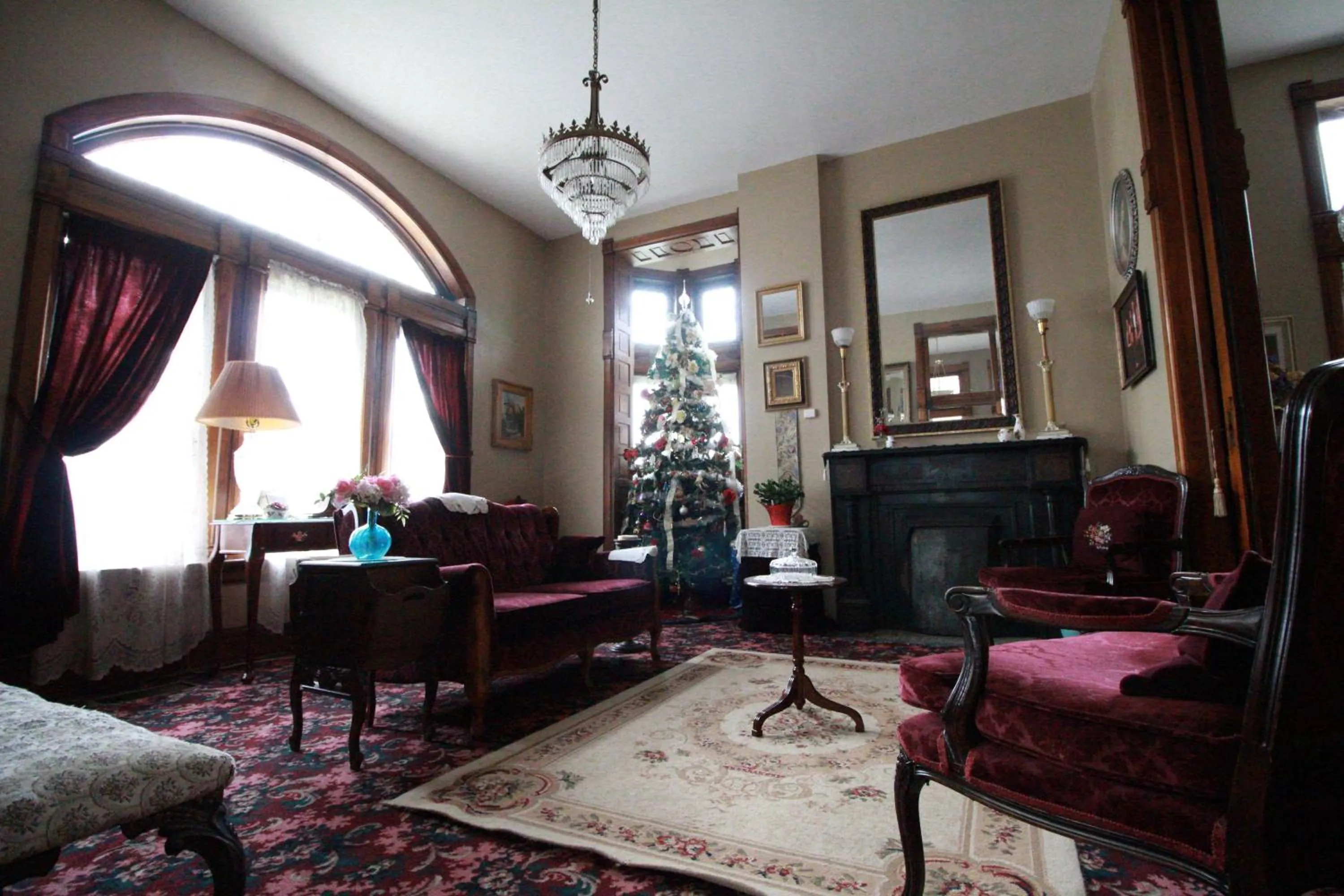 Living room in Mansion on The Mile B&B
