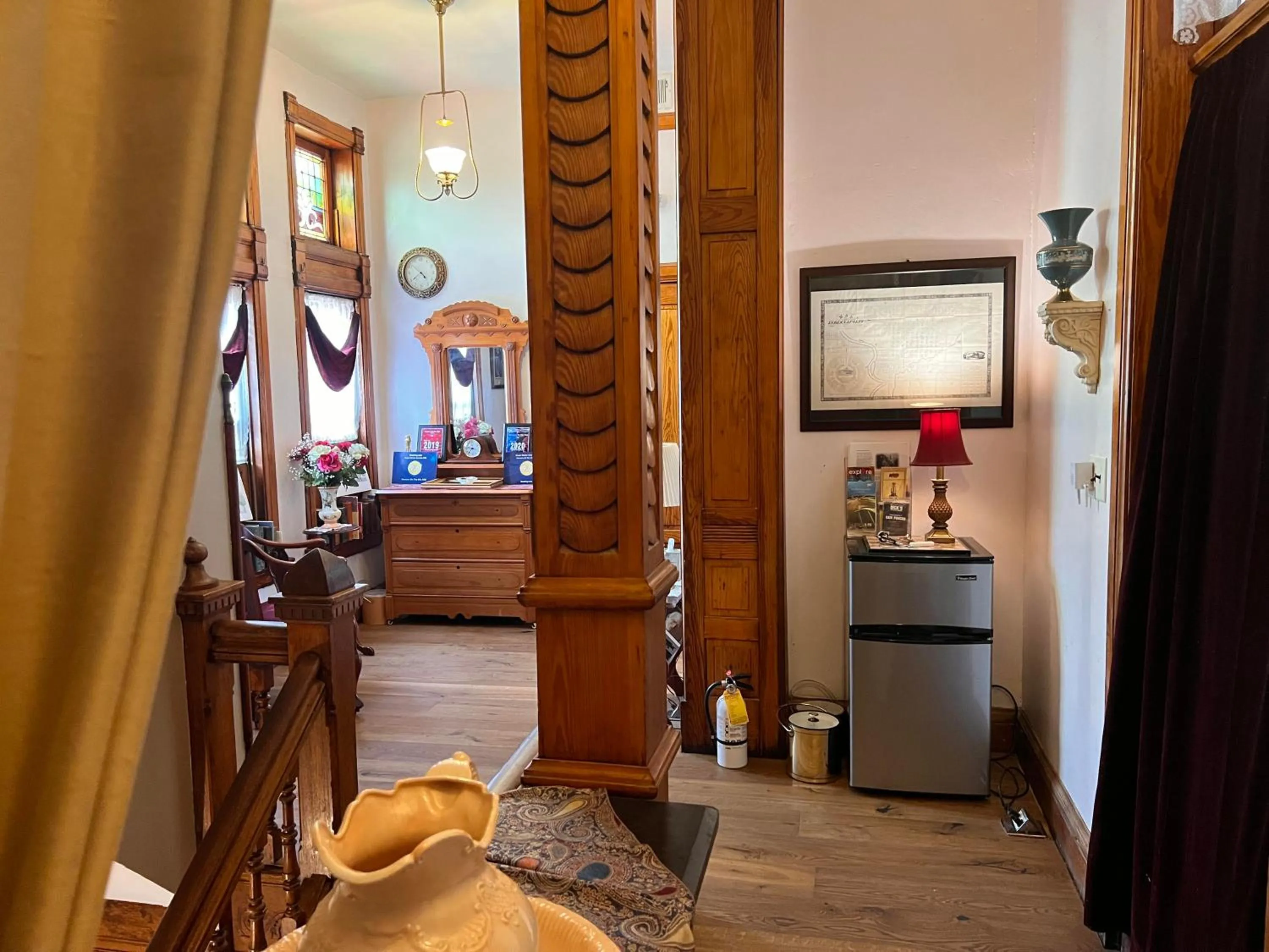 oven in Mansion on The Mile B&B