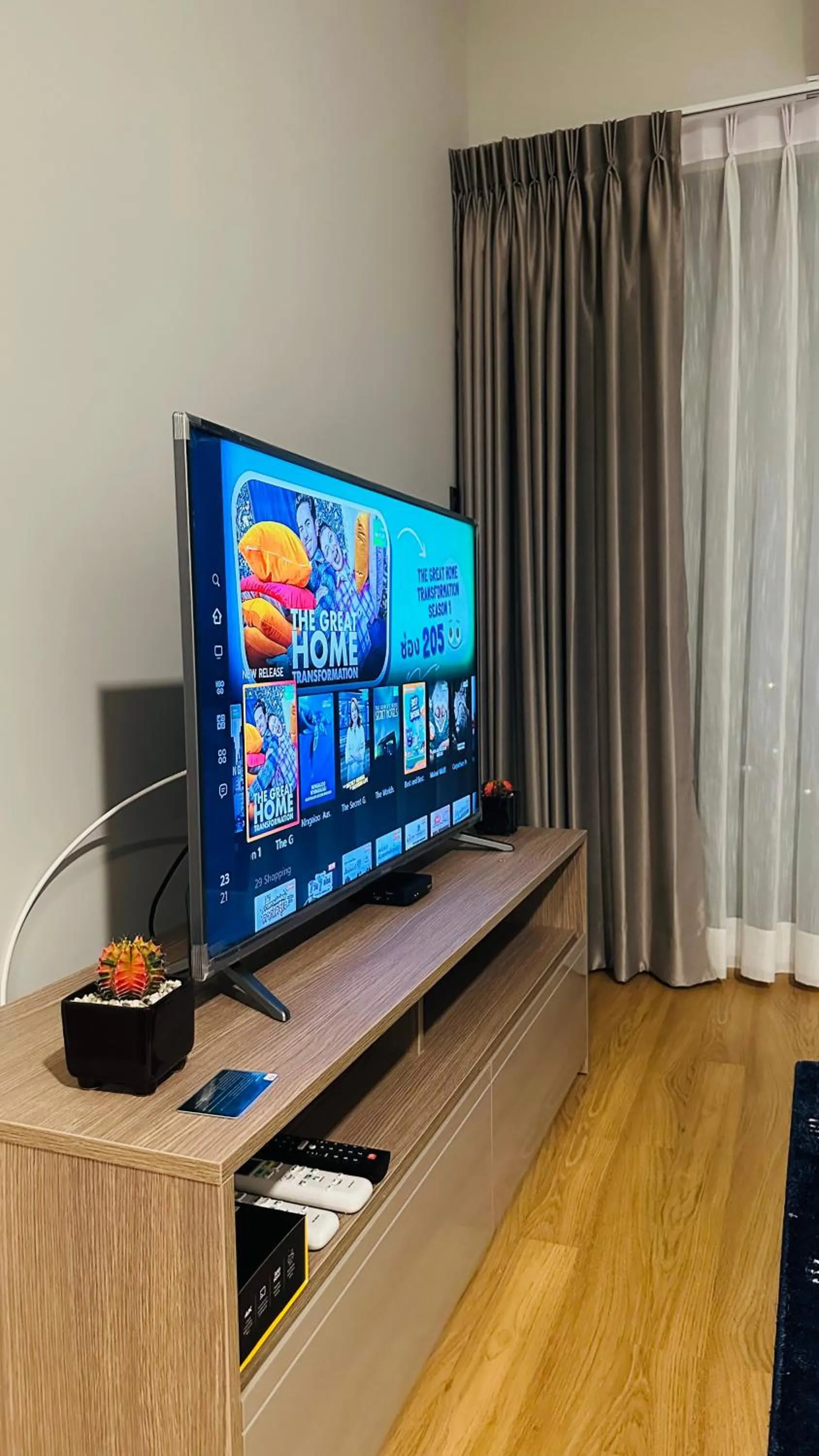 Communal lounge/ TV room in Astra Sky River Chiang Mai