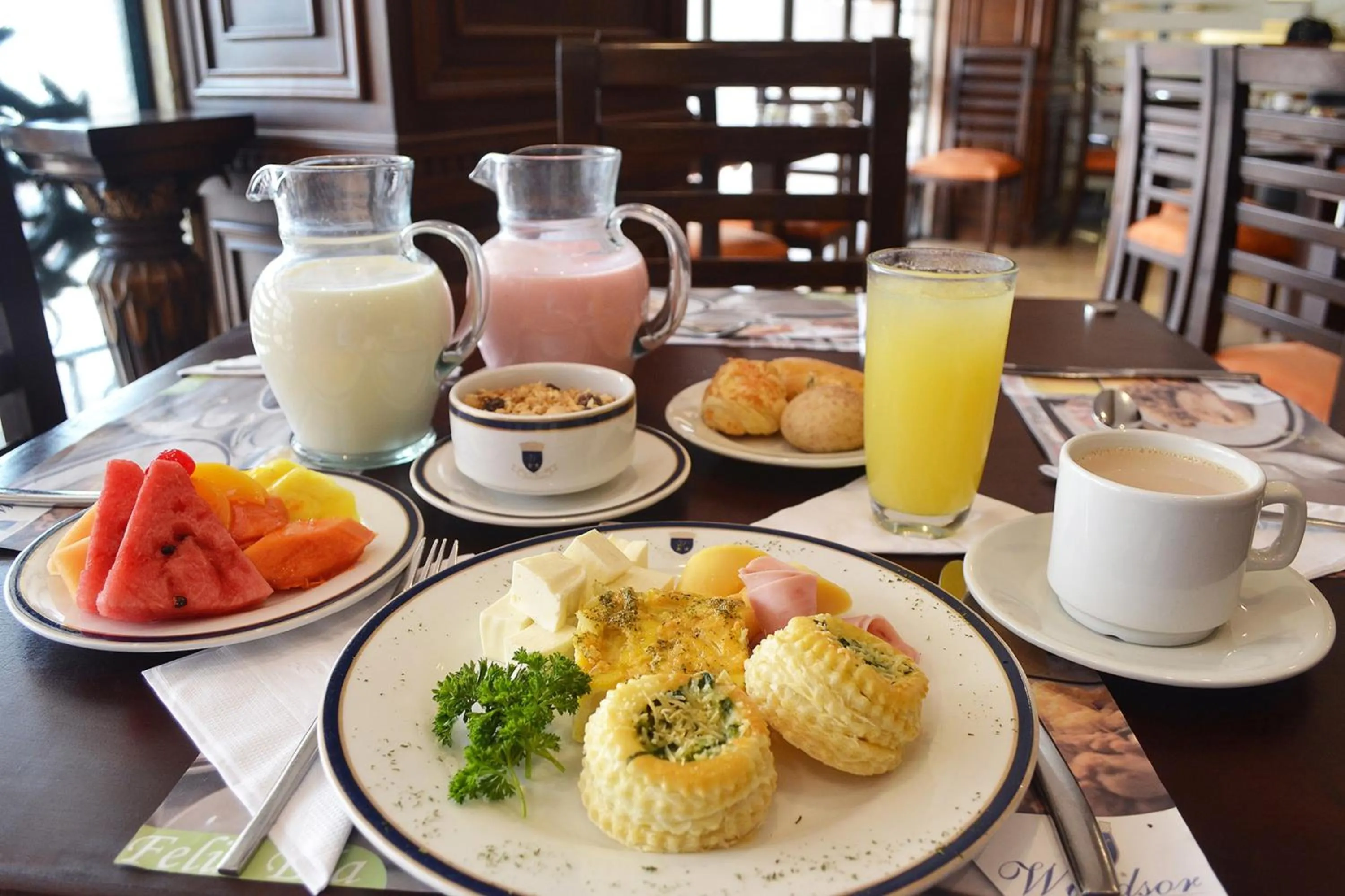 Food and drinks in Hotel Windsor Barranquilla