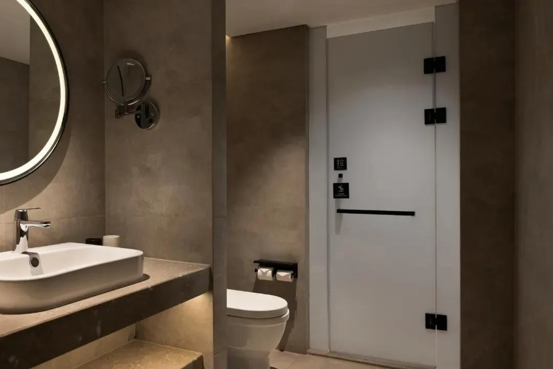 Toilet in Phoenix Hall House Hotel