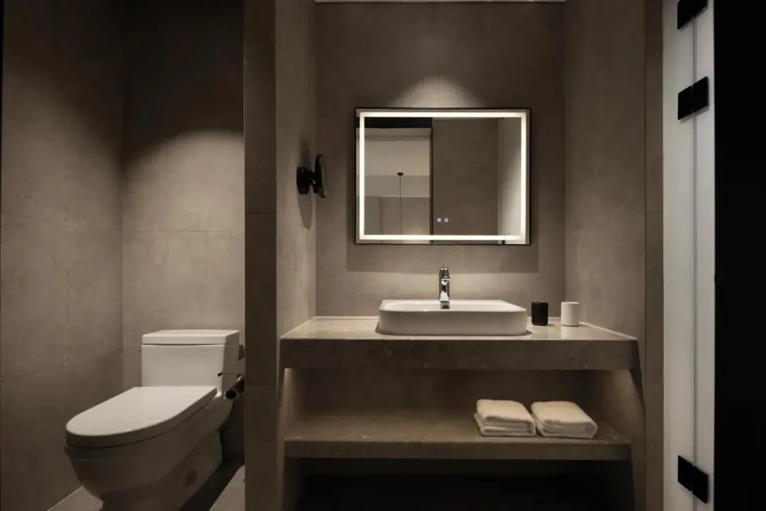 Toilet in Phoenix Hall House Hotel