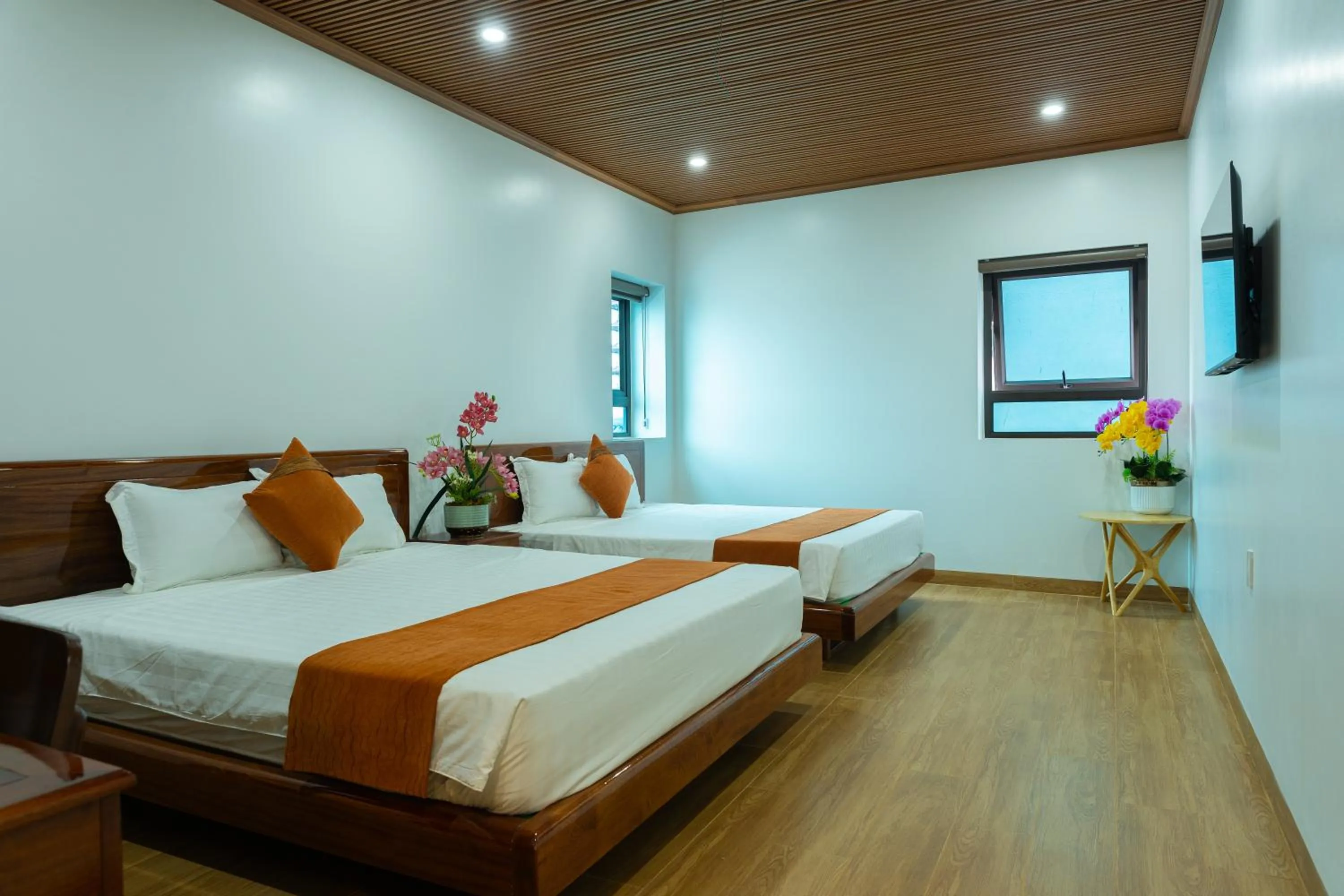 Bed in Tuan Nam Hotel