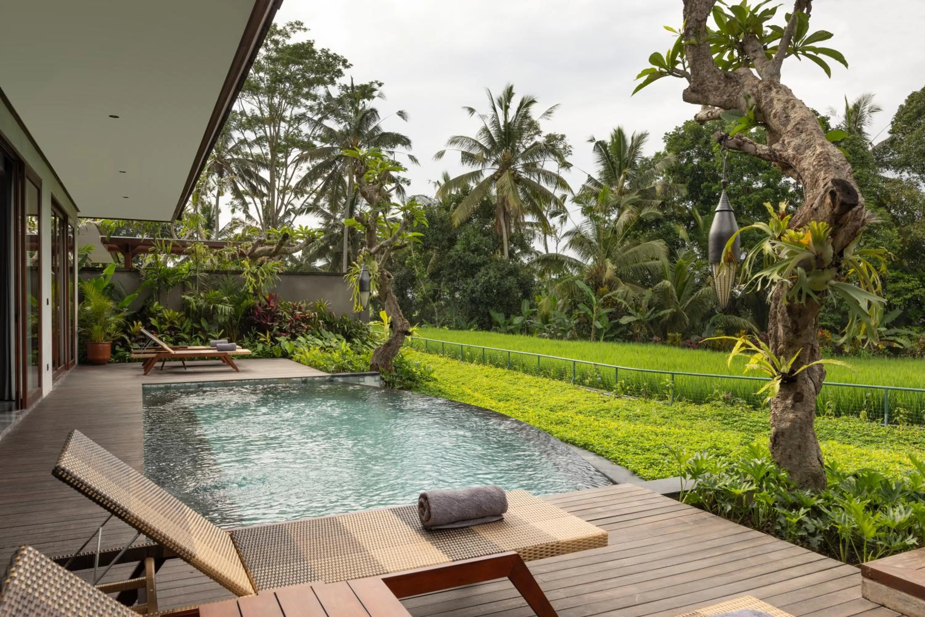 Pool view in Inara Alas Harum