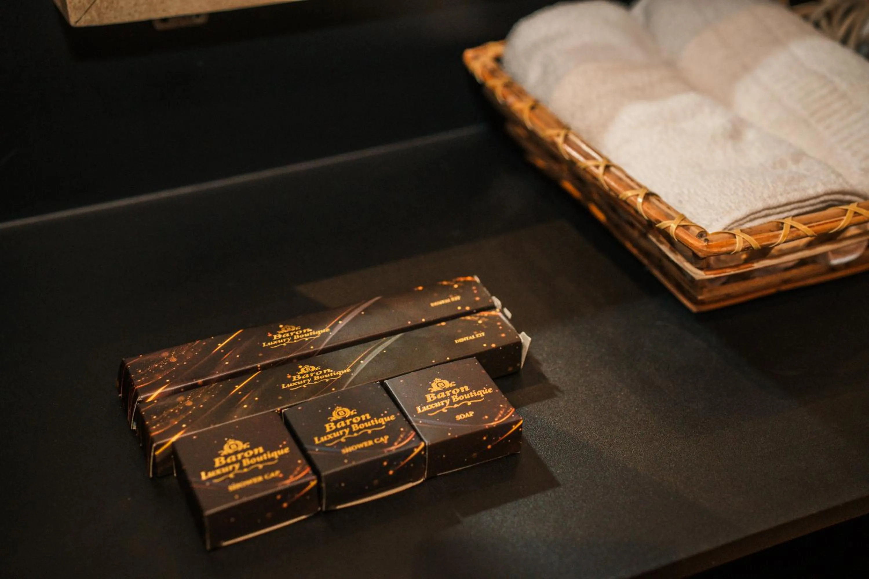 towels in Baron Luxury Boutique