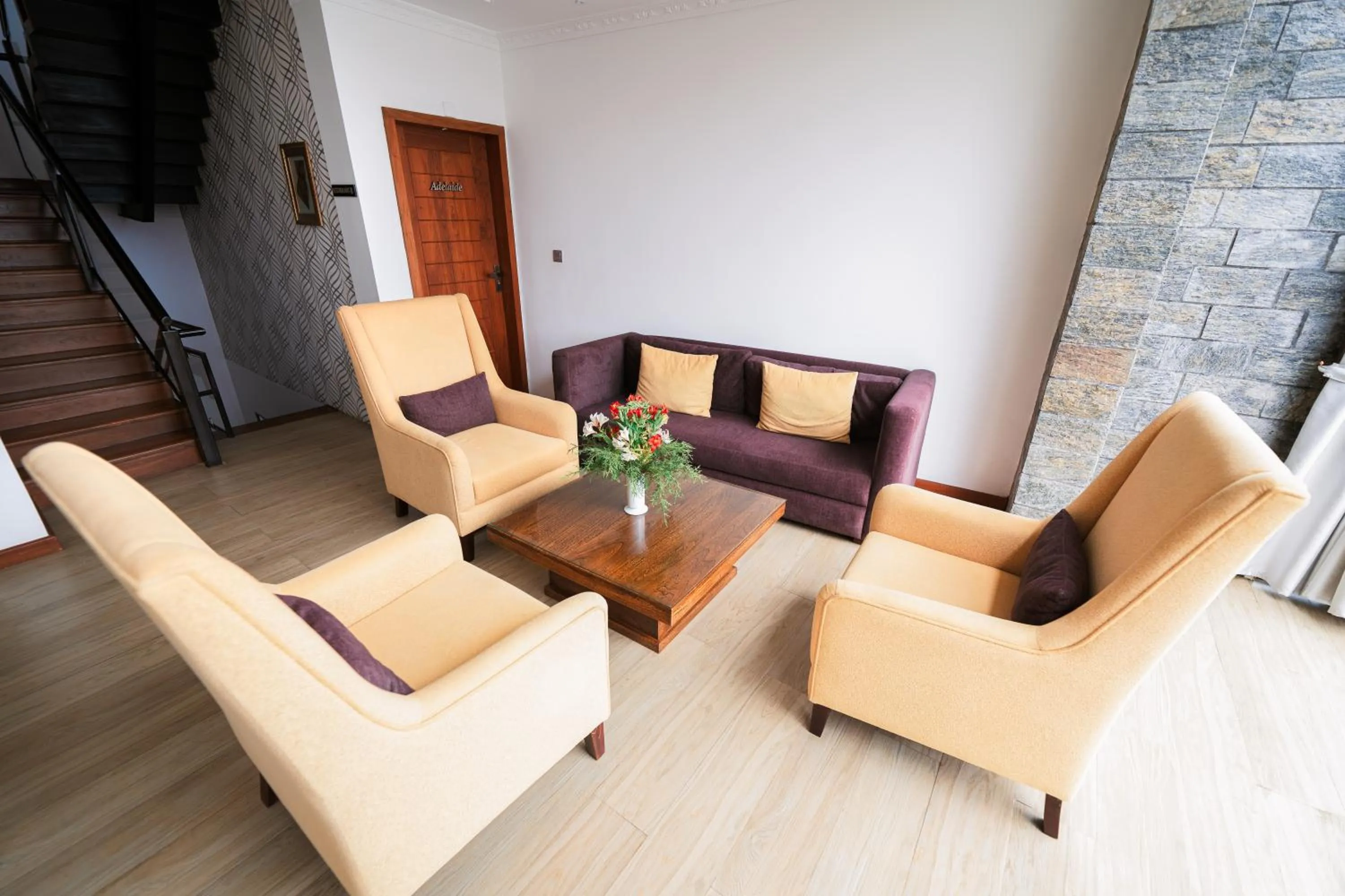 Living room in Baron Luxury Boutique