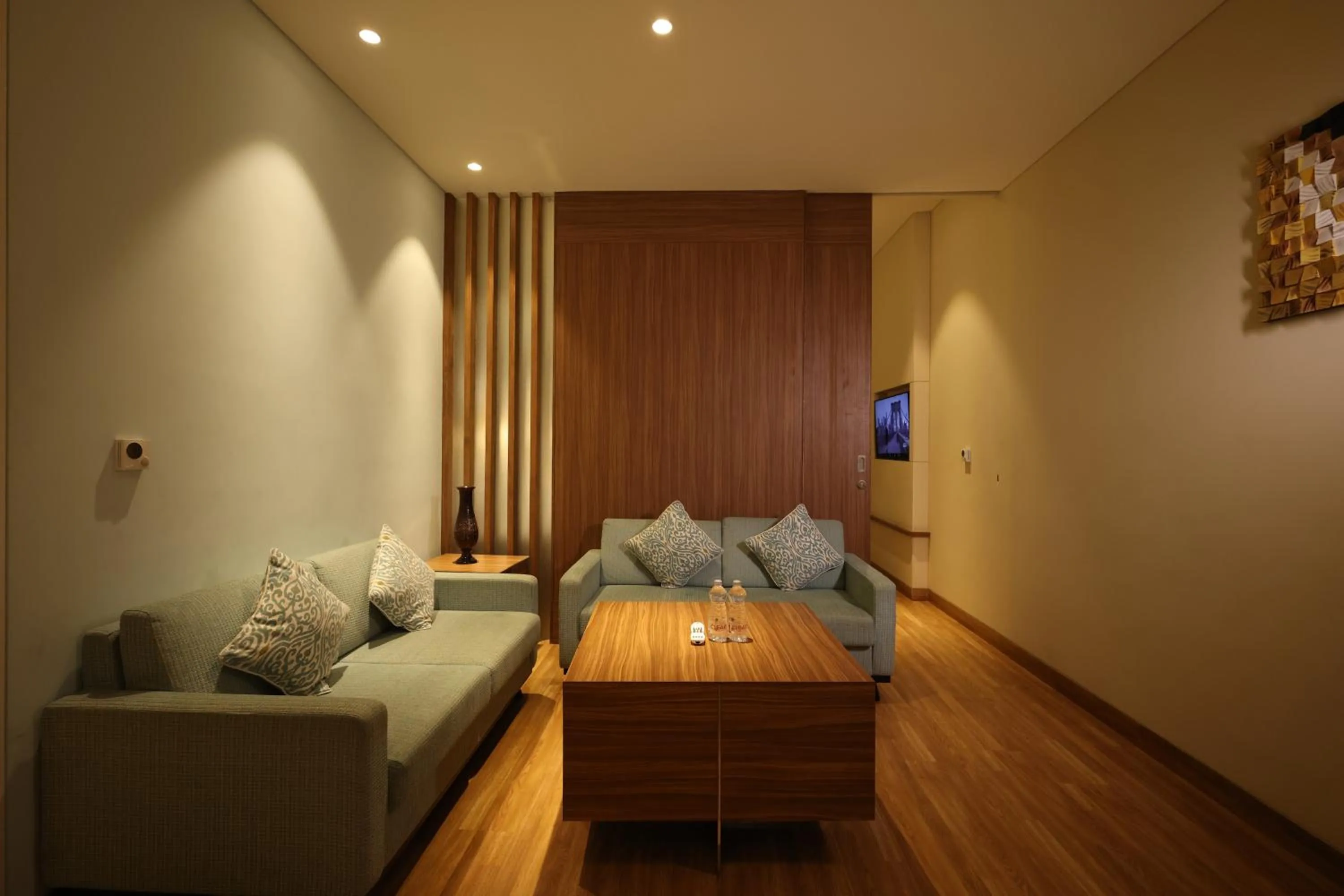 Seating area, Bed in Fairfield by Marriott Agra