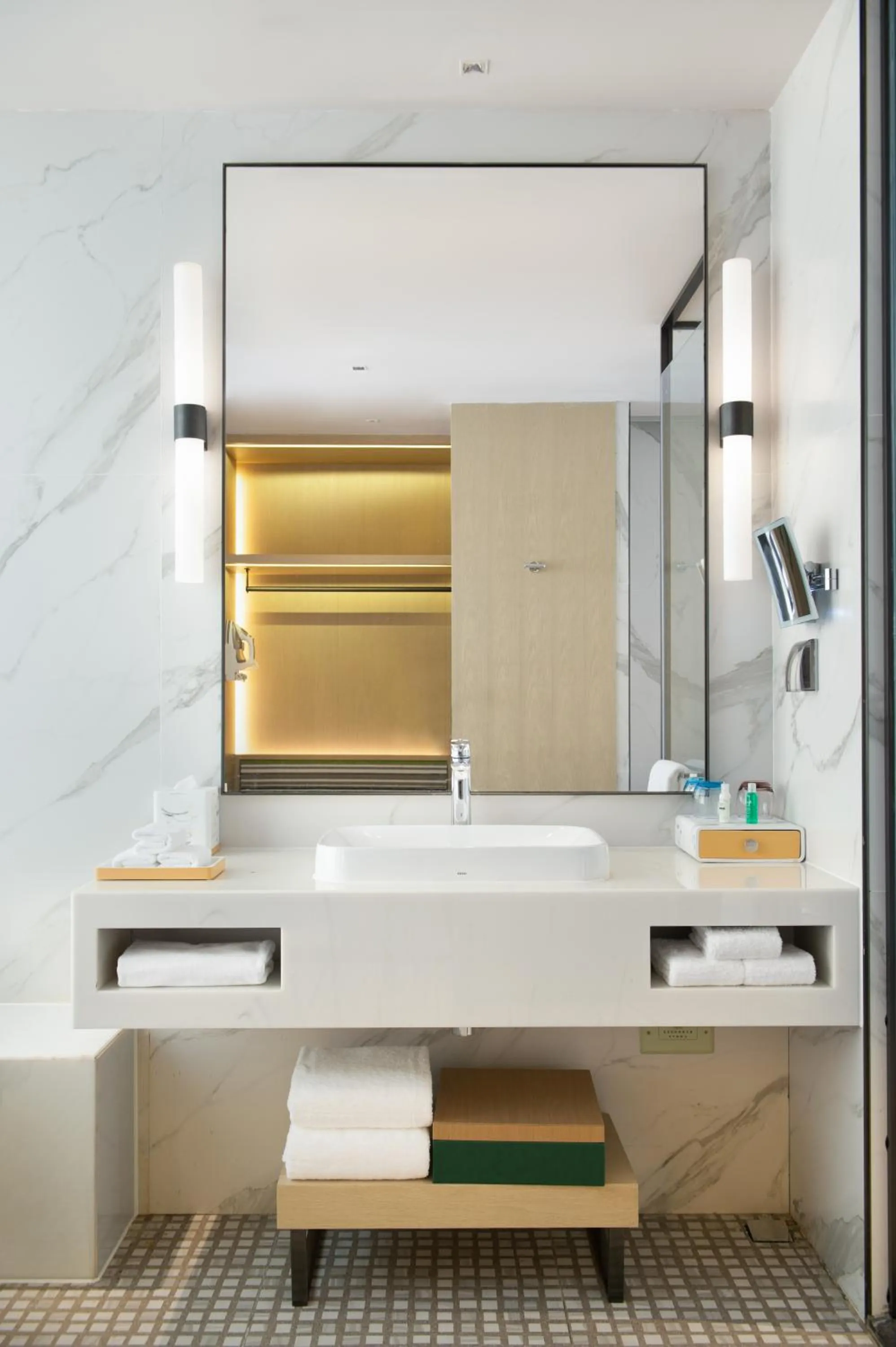 Bathroom in Element Guangzhou Baiyun