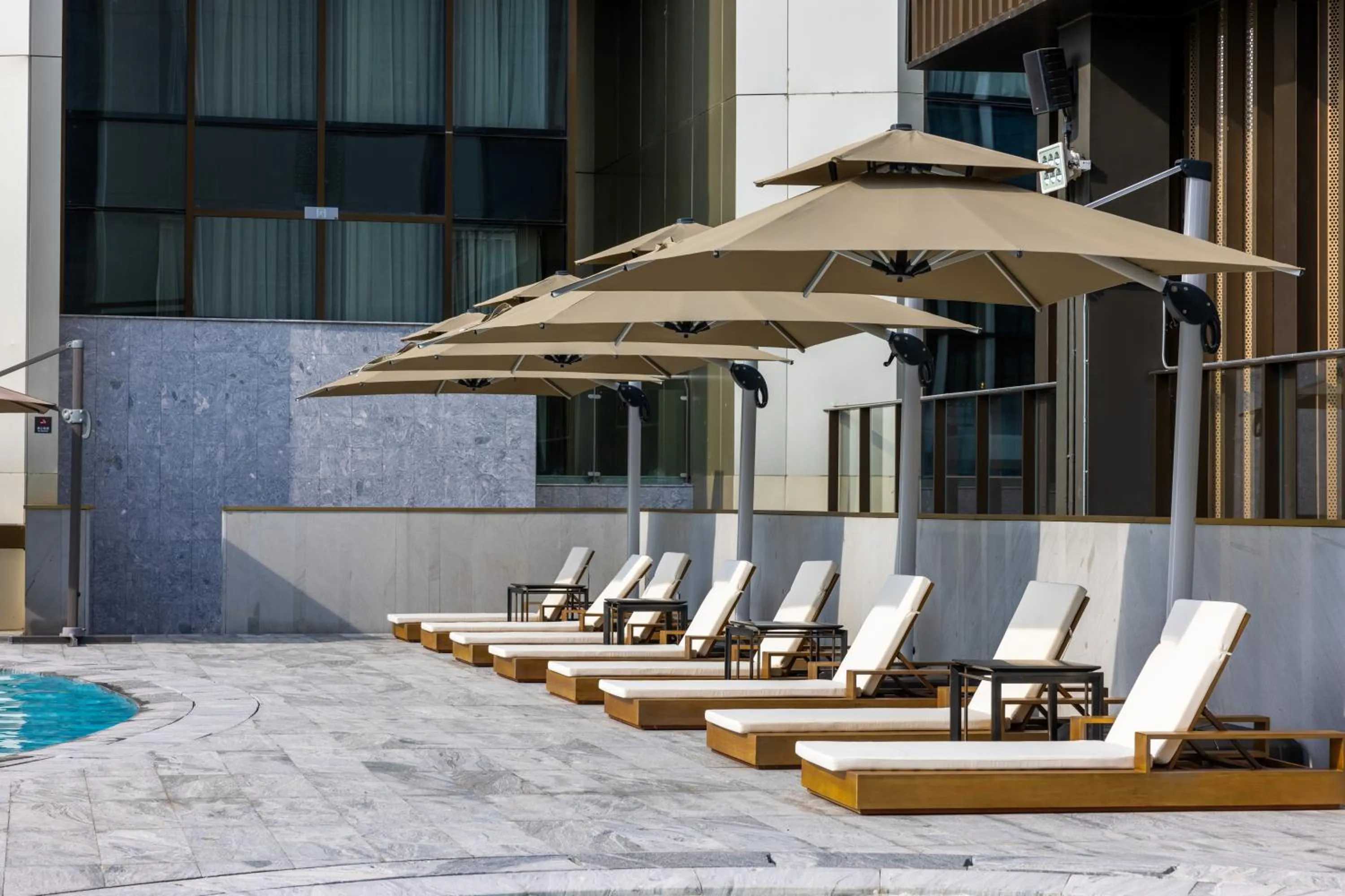 Swimming pool in Element Guangzhou Baiyun