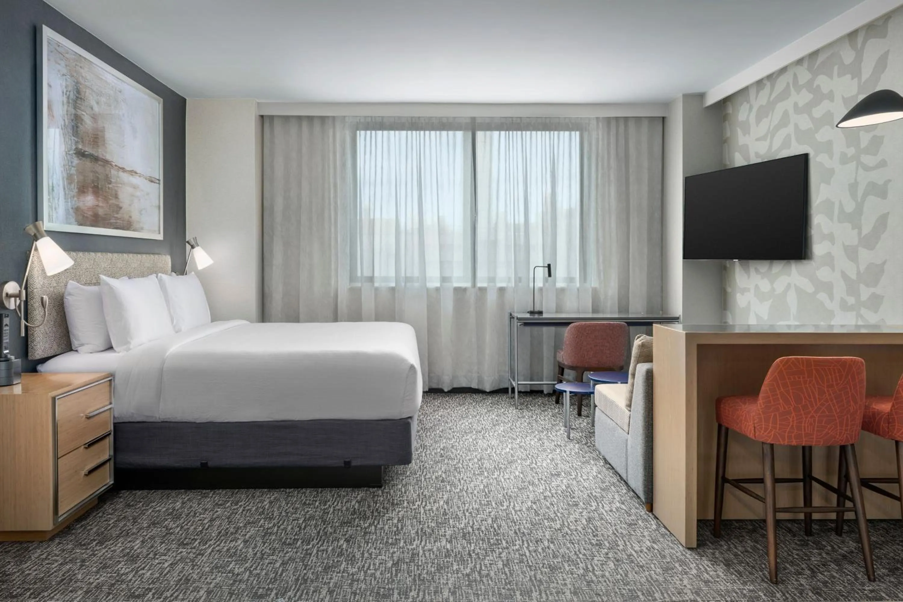 Photo of the whole room, Bed in Residence Inn by Marriott New York Queens