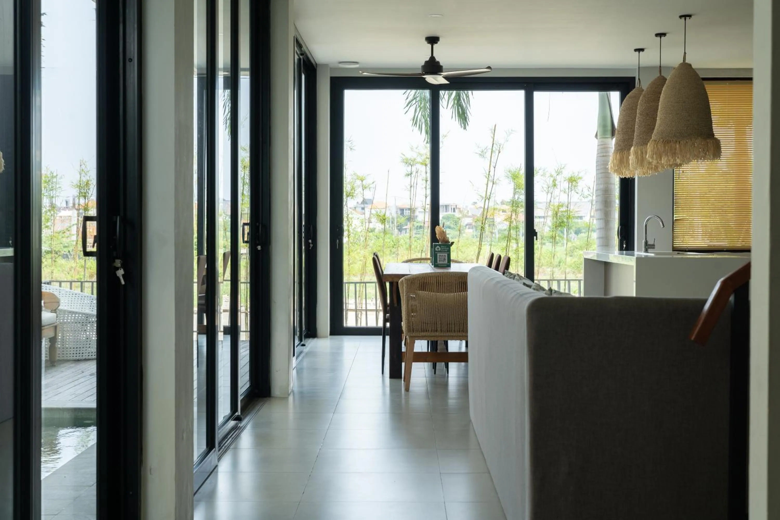Dining area in KAMMARA VILLA - Bali Invest Club
