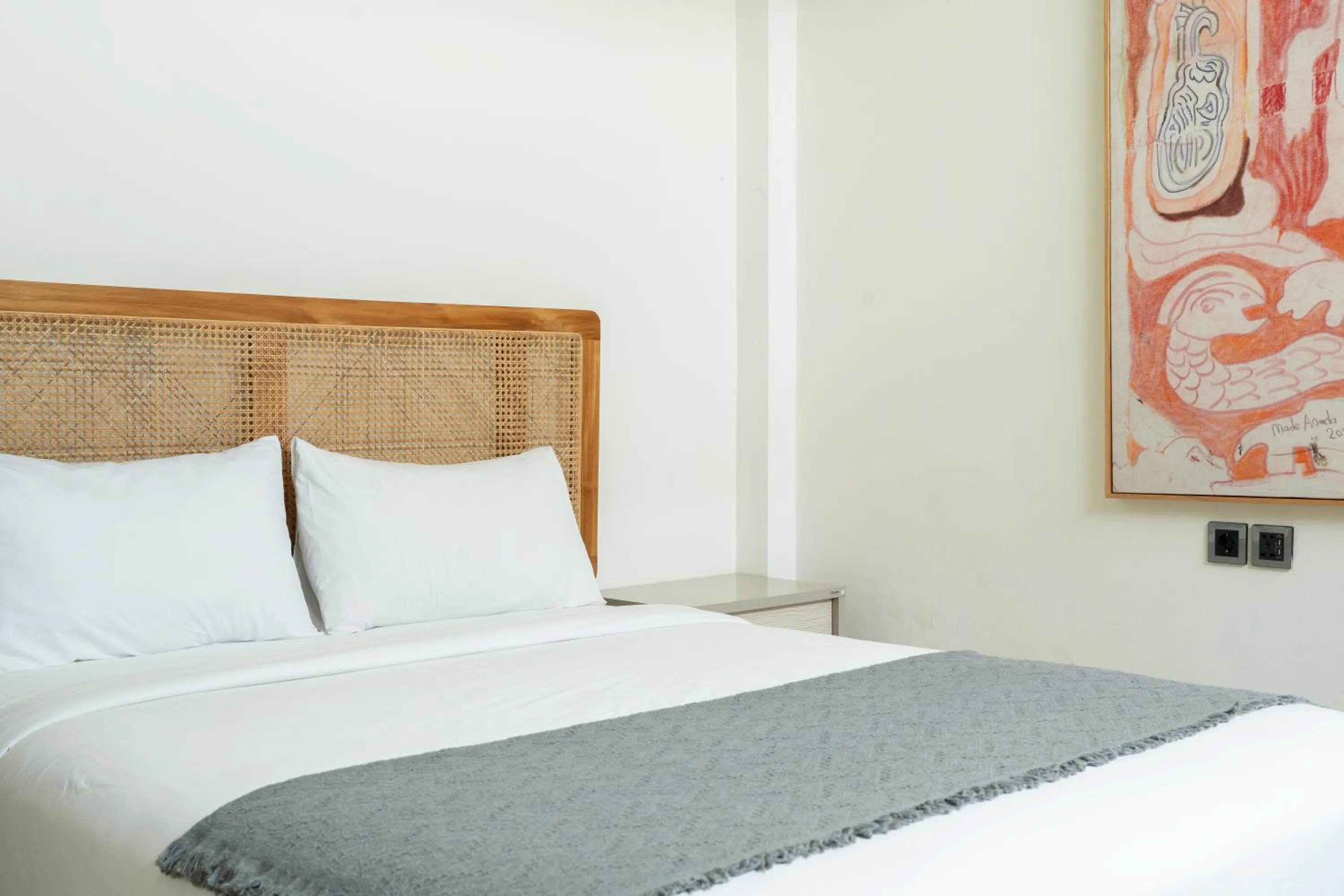 Bed in KAMMARA VILLA - Bali Invest Club