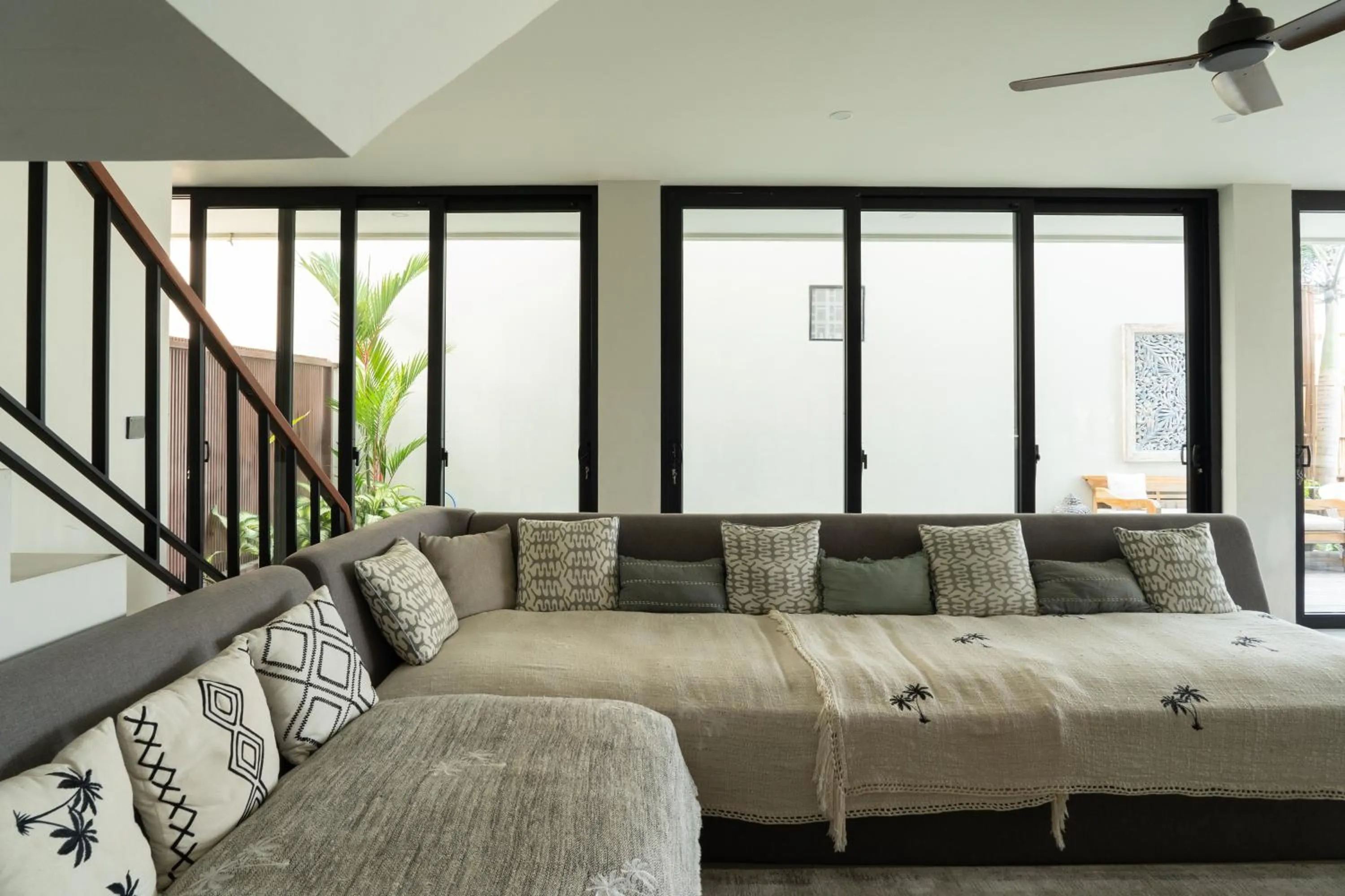 Living room, Bed in KAMMARA VILLA - Bali Invest Club