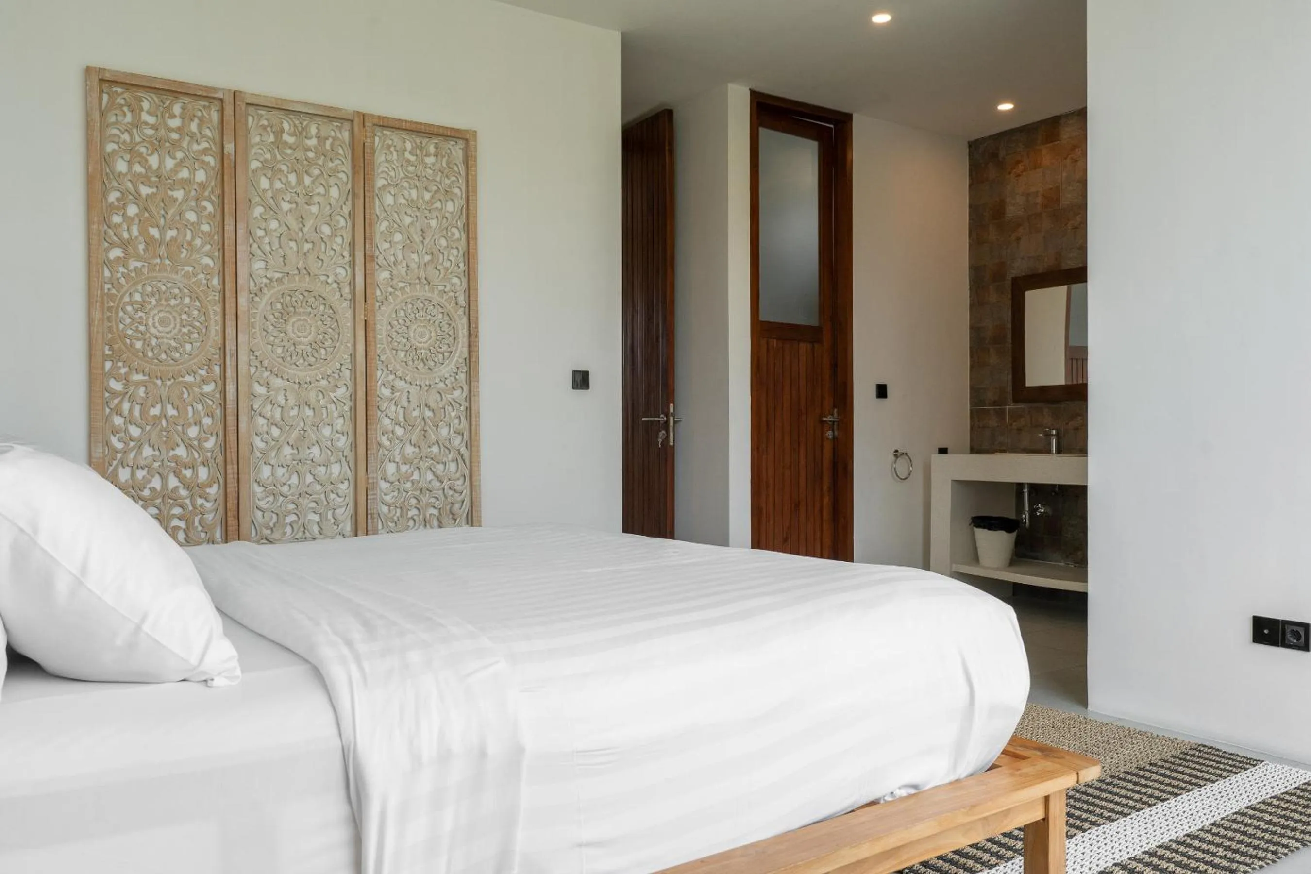 Bed in KAMMARA VILLA - Bali Invest Club