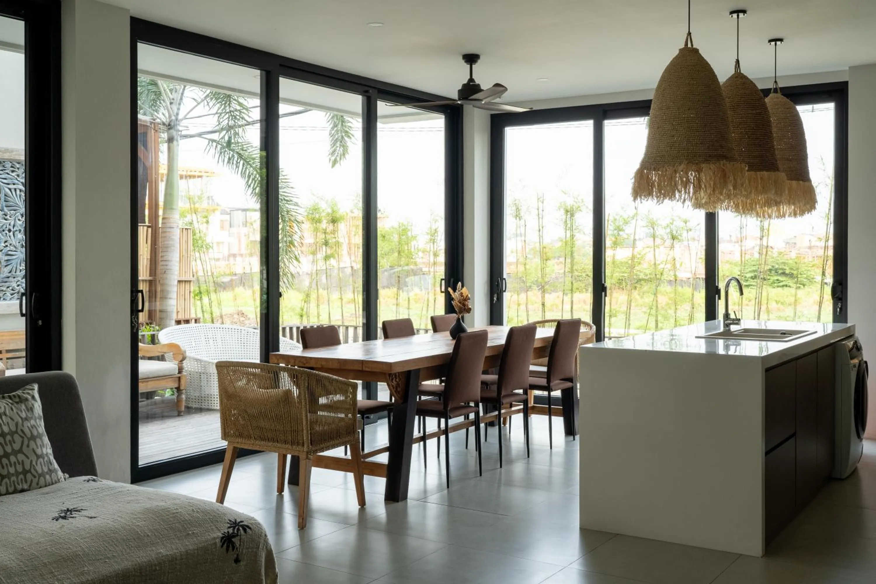 Dining area in KAMMARA VILLA - Bali Invest Club