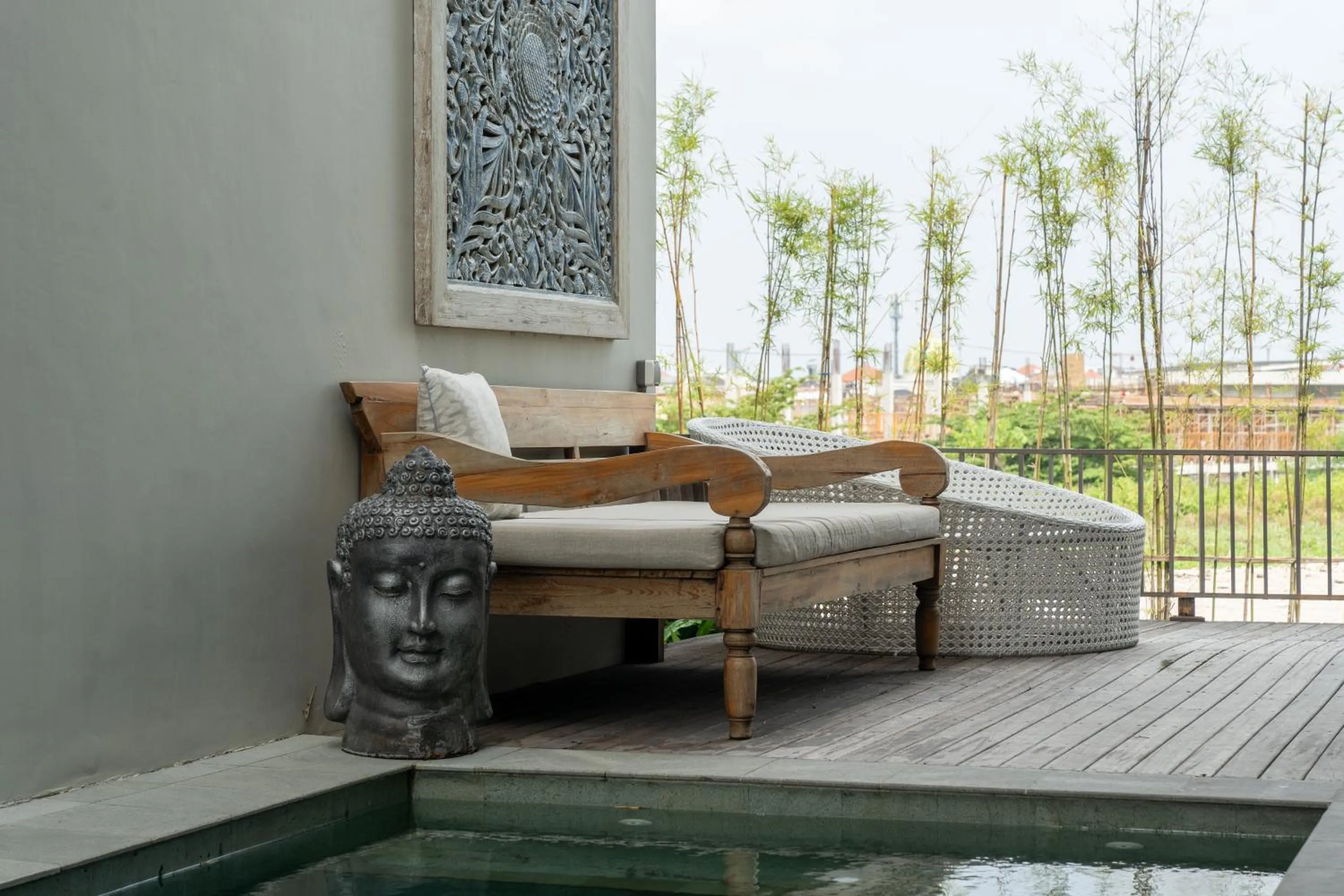 Patio in KAMMARA VILLA - Bali Invest Club