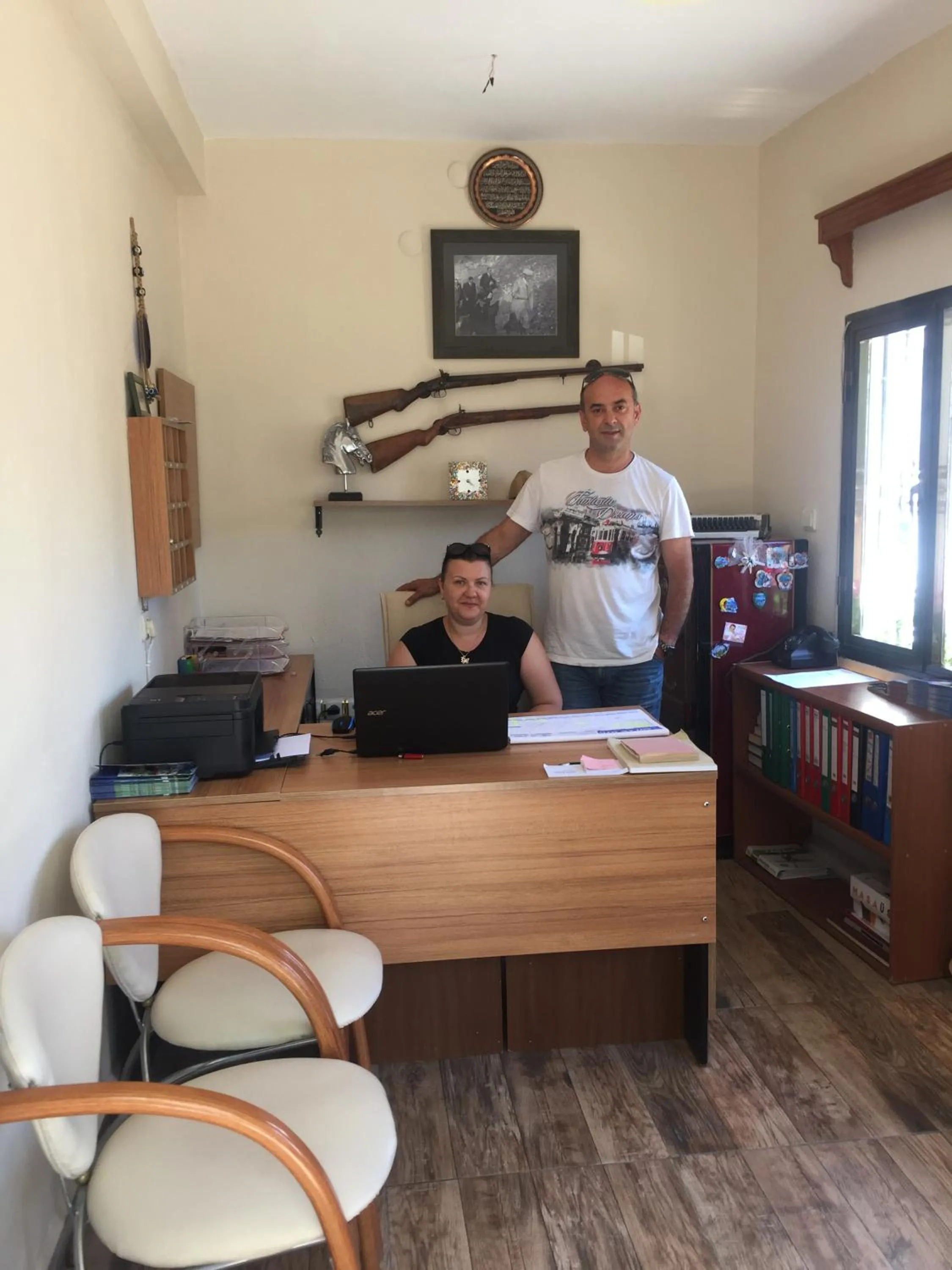 Lobby or reception in Tay Pansiyon